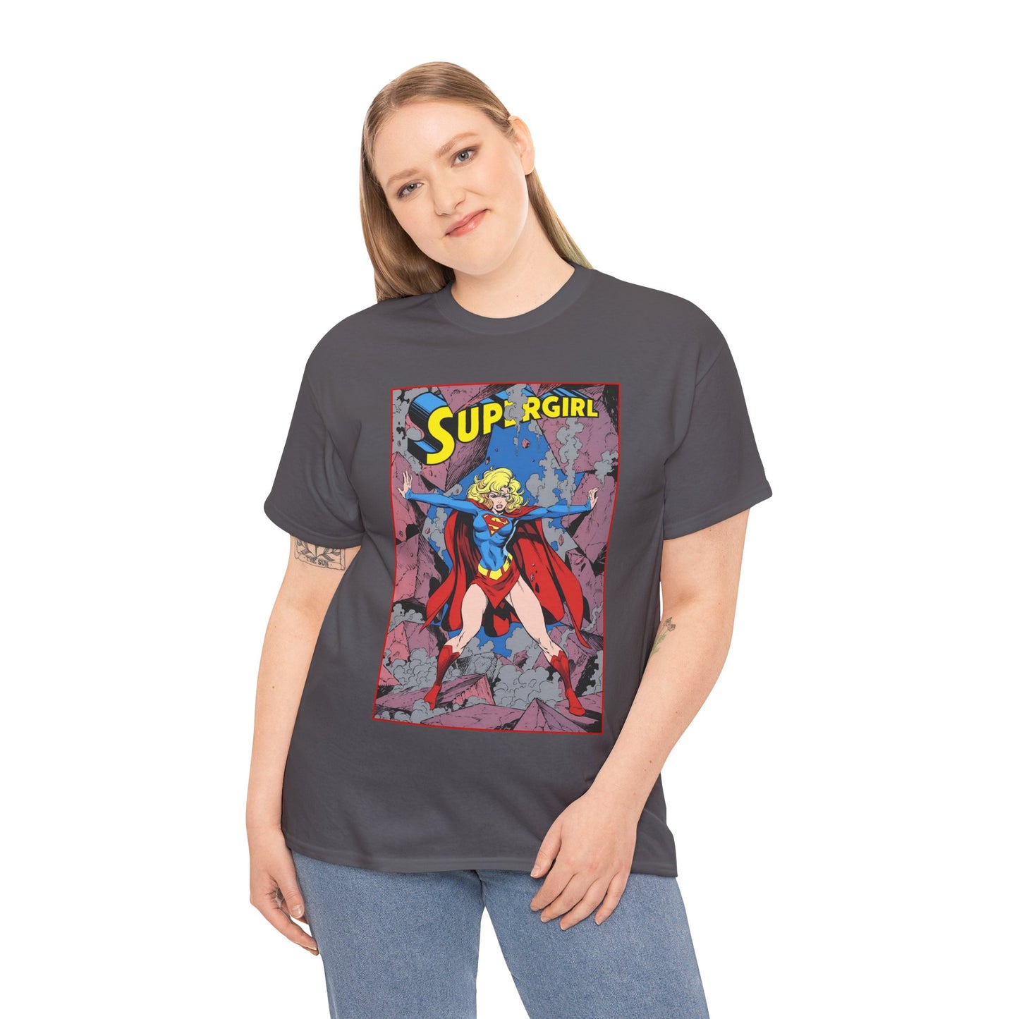 Supergirl T-Shirt - Tom Grummett Art - Superman's Cousin, Kara - DC Comics