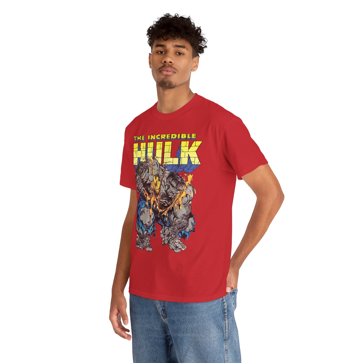 Incredible Hulk T-Shirt - Todd McFarlane Art - Marvel Comics - Grey Hulk, Bruce Banner
