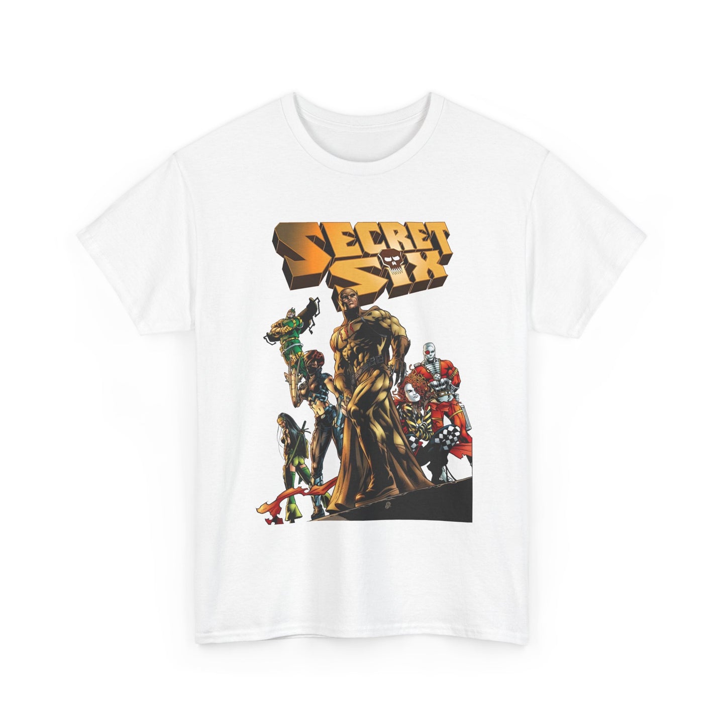 Secret Six T-Shirt - Gail Simoine Series - Catman, Ragdoll, Deadshot - DC Comics