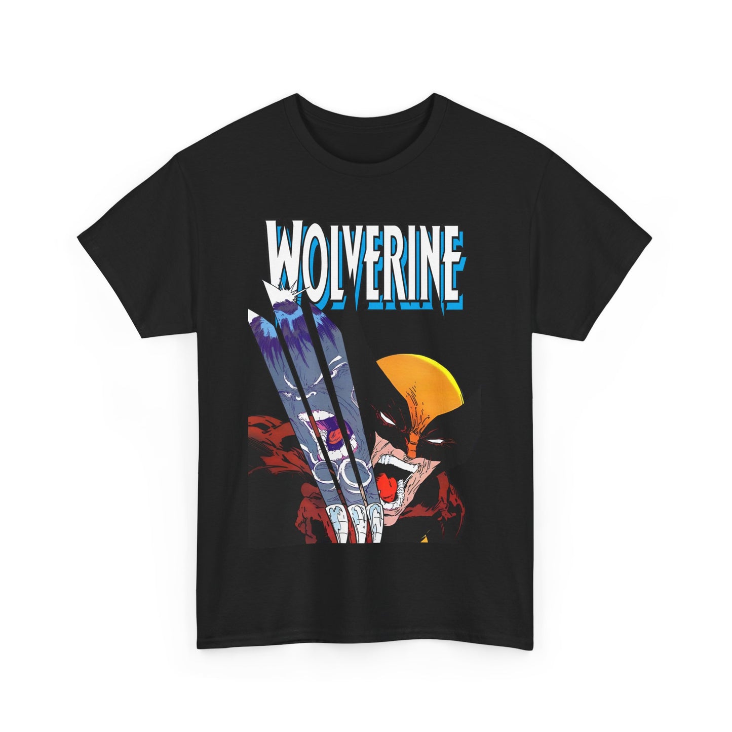 Wolverine T-Shirt - Amazing Todd McFarlane Art - Classic Image Vs Incredible Hulk - Marvel Comics - Logan