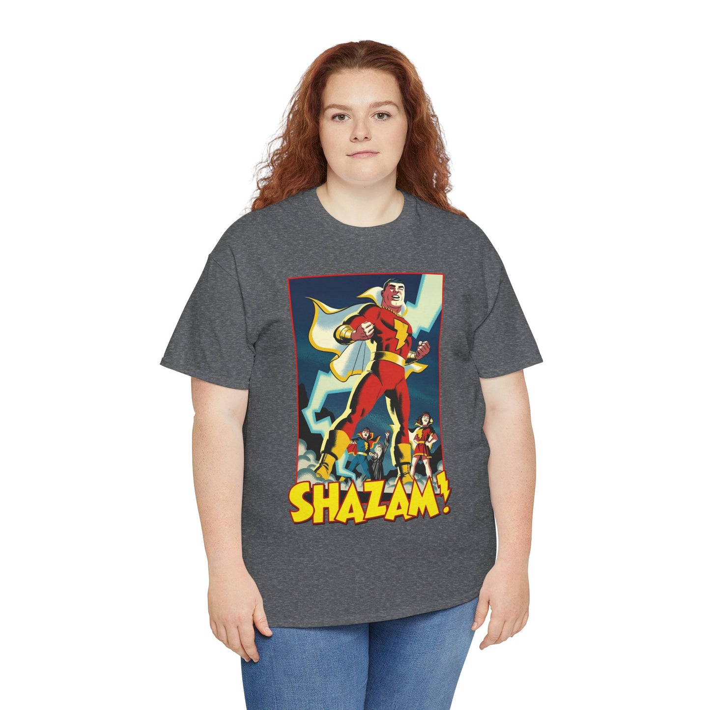 Shazam T-Shirt - Michael Cho Art - Marvel Family - Mary Marvel, Captain Marvel Jr - DC Comics