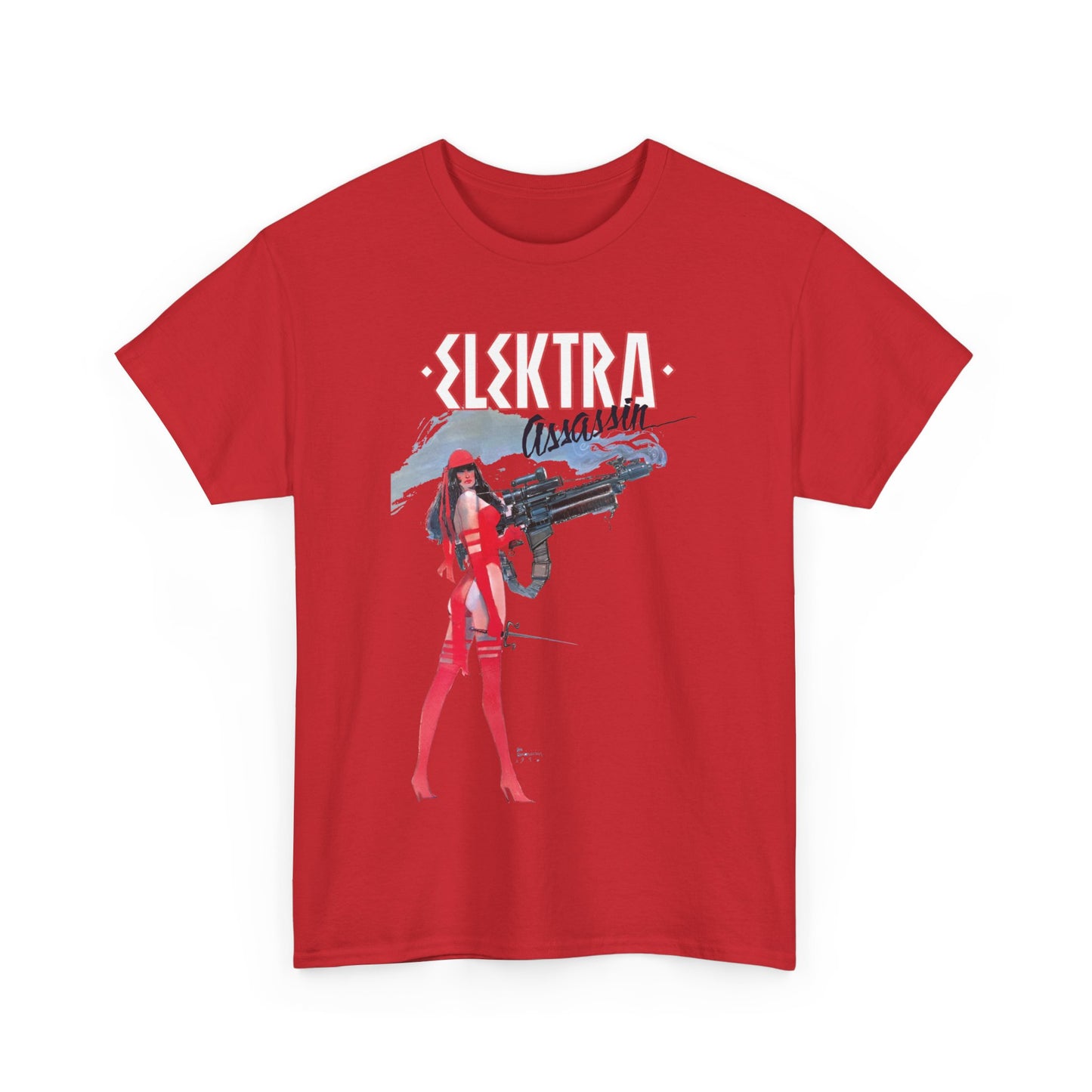 Elektra Assassin T-Shirt - Bill Sienkiewicz Art - Frank Miller - Daredevil Connection - Marvel Comics
