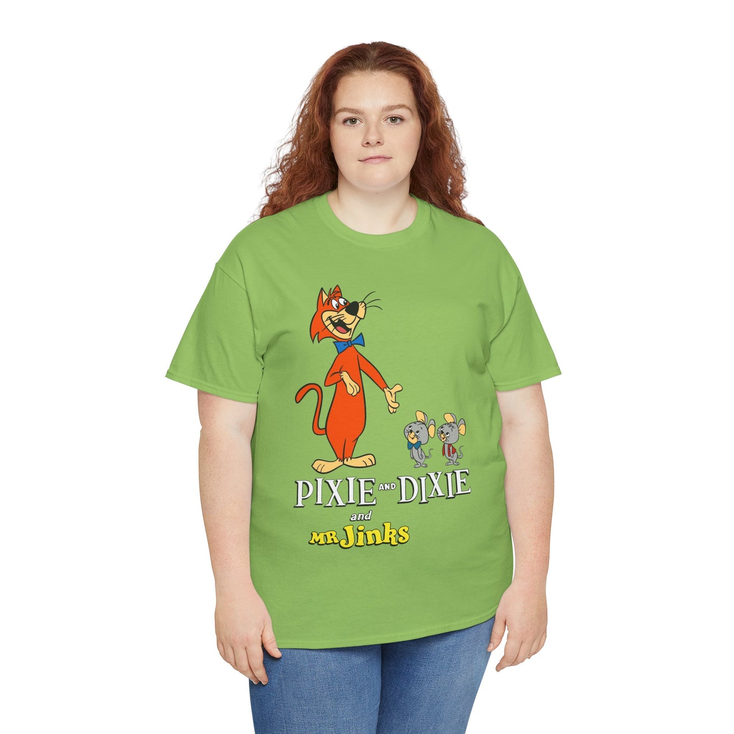 Pixie & Dixie & Mr Jinks T-Shirt - Classic Hanna-Barbera Saturday Morning Cartoon - I Hate Meeces to Pieces!