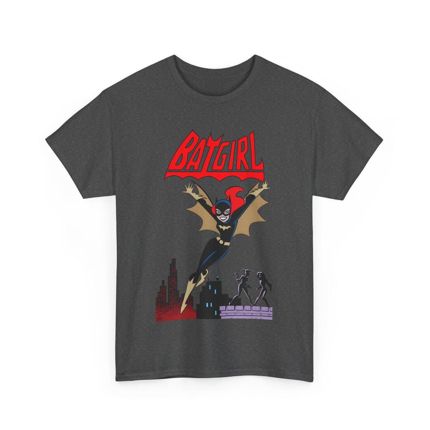 Batgirl T-Shirt - Bruce Timm Art - Batman Animated Series 1990s - Gotham City, Batman, Barbara Gordon - WB Cartoon - DC Comics