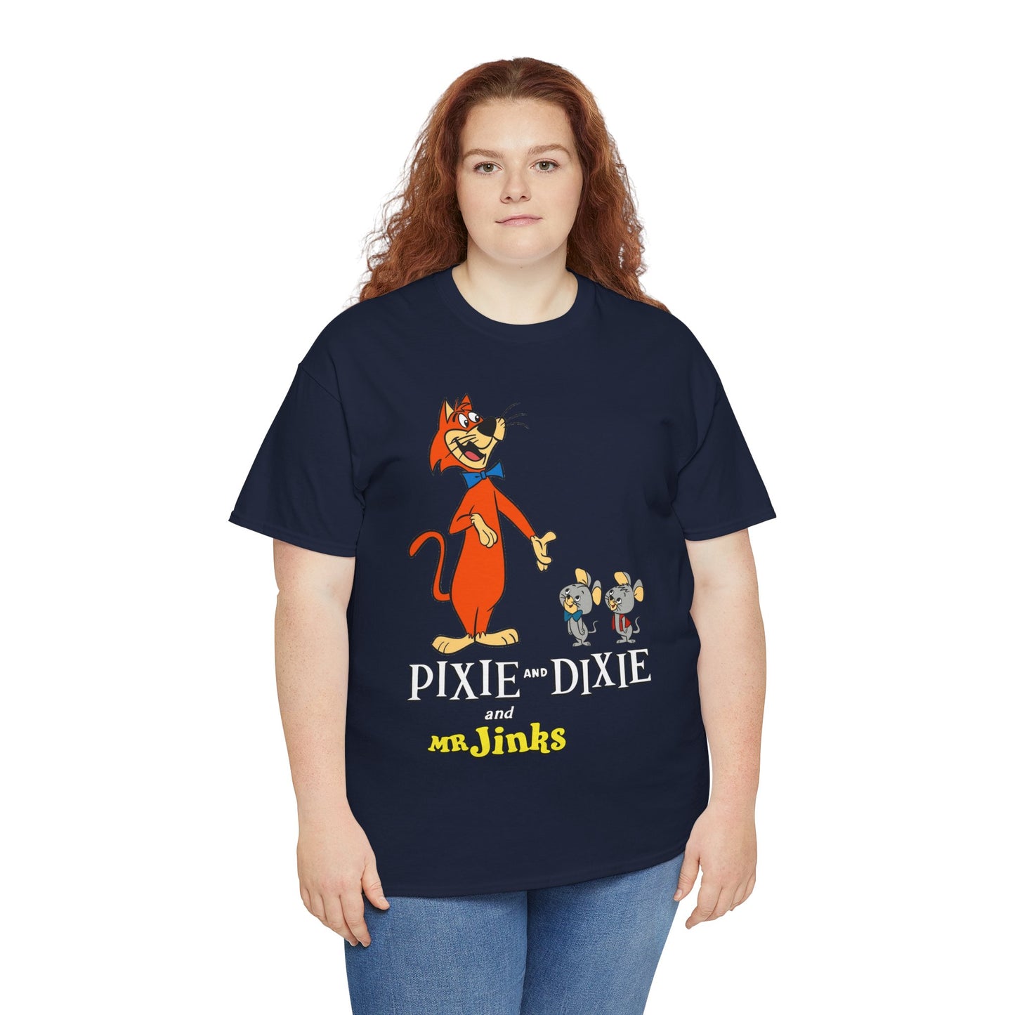 Pixie & Dixie & Mr Jinks T-Shirt - Classic Hanna-Barbera Saturday Morning Cartoon - I Hate Meeces to Pieces!
