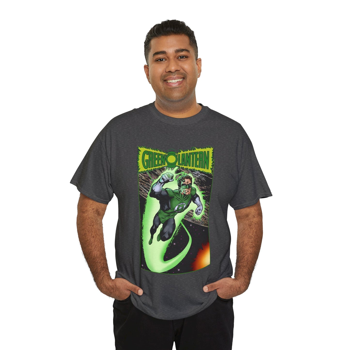 Green Lantern T-Shirt - John Byrne Art - Hal Jordan - Guardians of Oa - DC Comics - Sector 2814