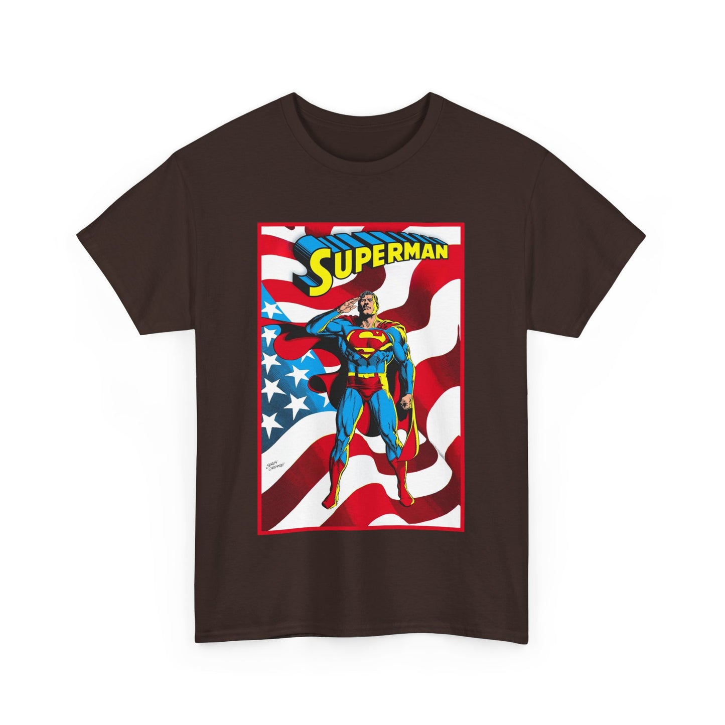 Superman T-Shirt - Jerry Ordway Art - Man of Steel, Metropolis - DC Comics