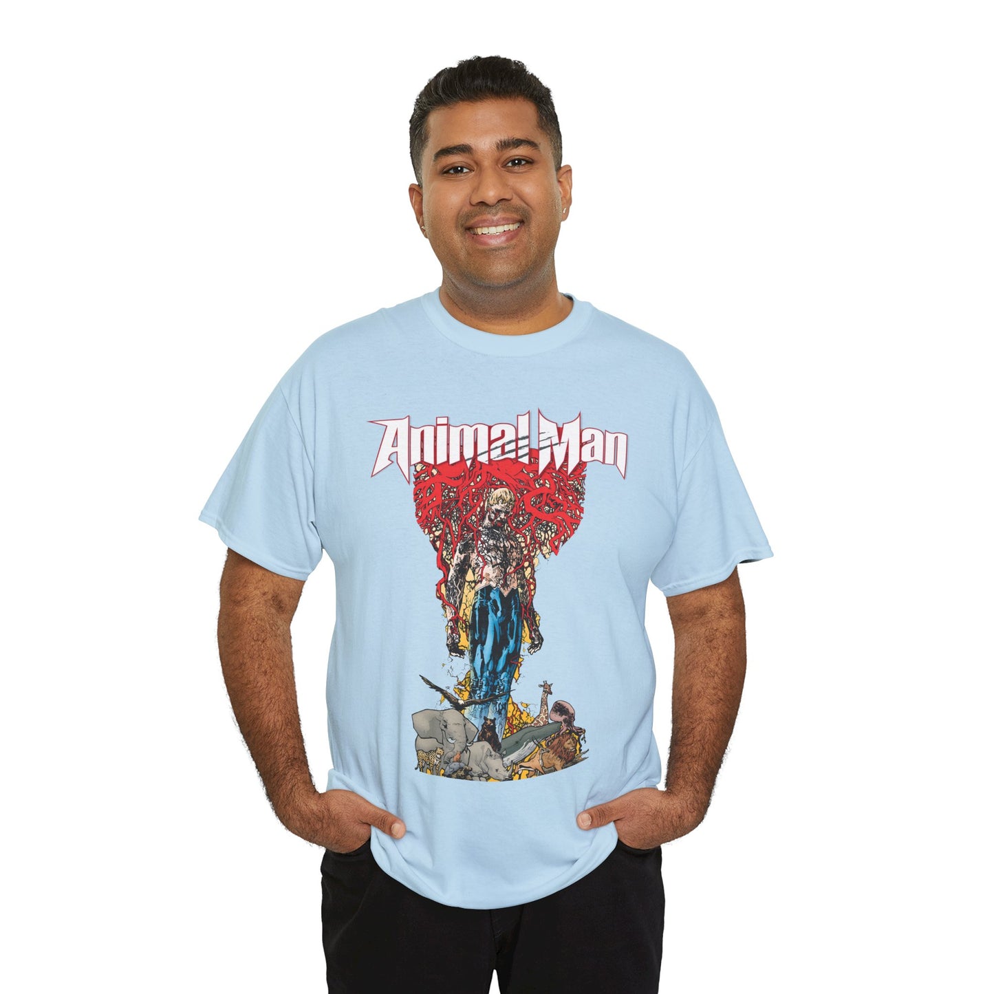 Animal Man T-Shirt - Travel Foreman Art - Buddy Baker - New 52 - DC Comics