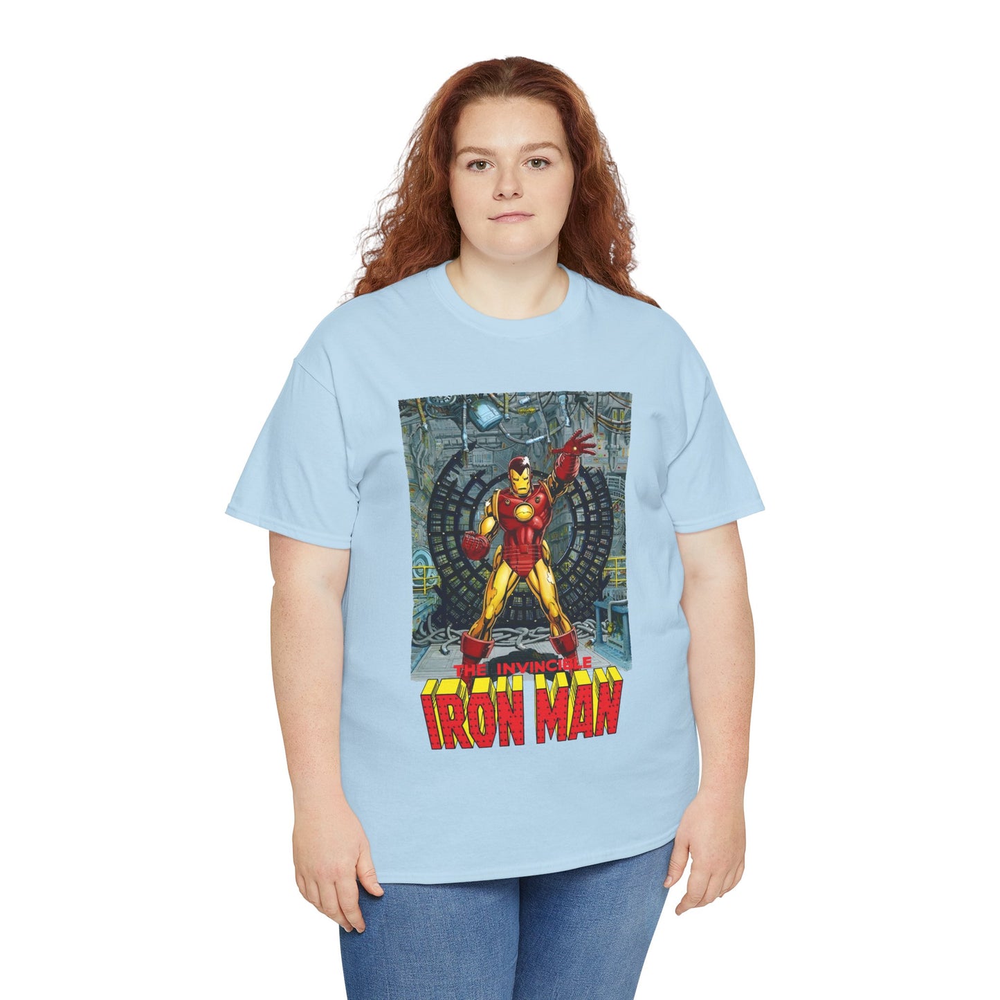 Iron Man T-Shirt - Bob Layton Art - Tony Stark Armor - Avengers Member & Leader - Marvel Comics