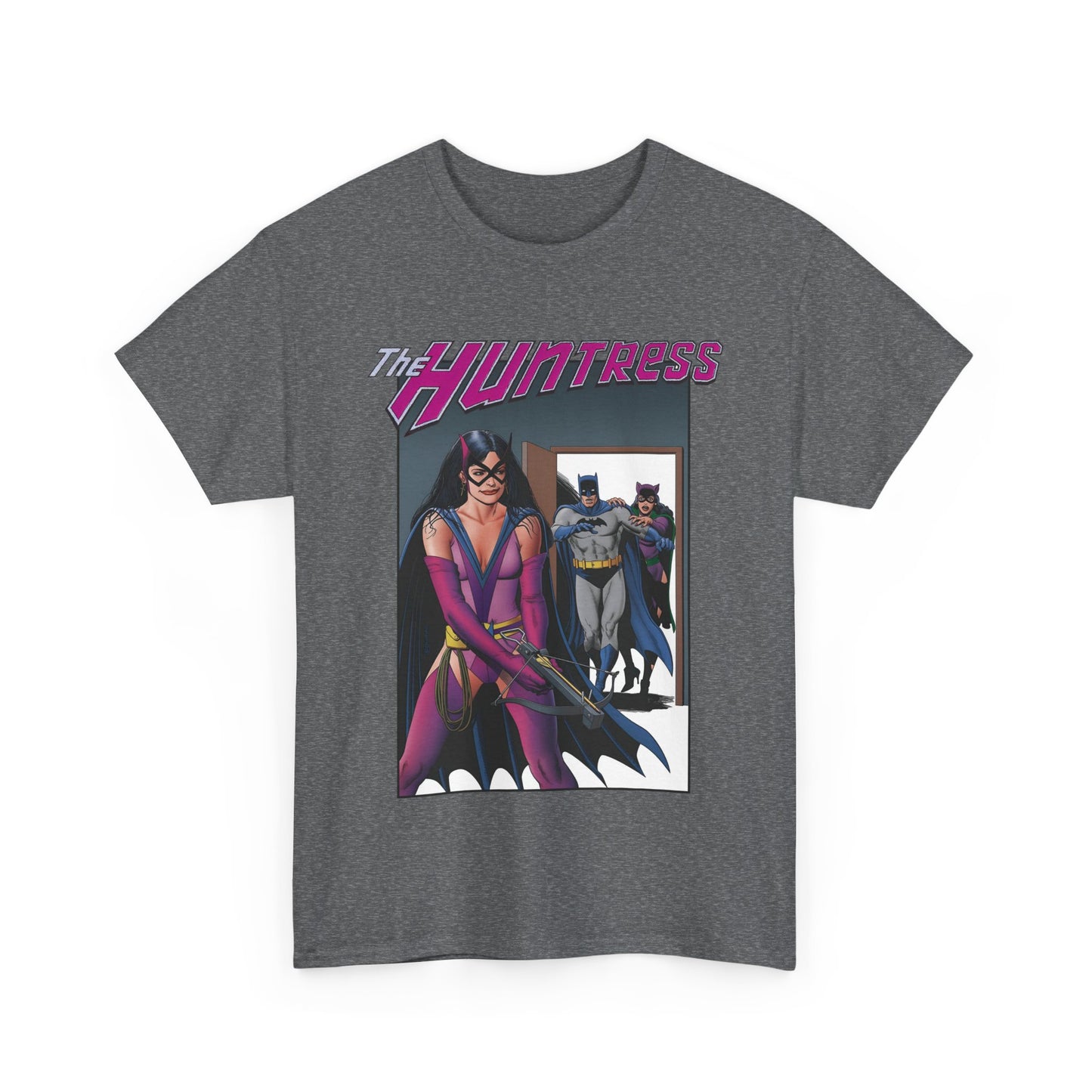 Huntress Shirt - Brian Bolland Art - Helena Wayne, Batman and Catwoman's Daughter - JSA Member, Earth 2 - DC Comics