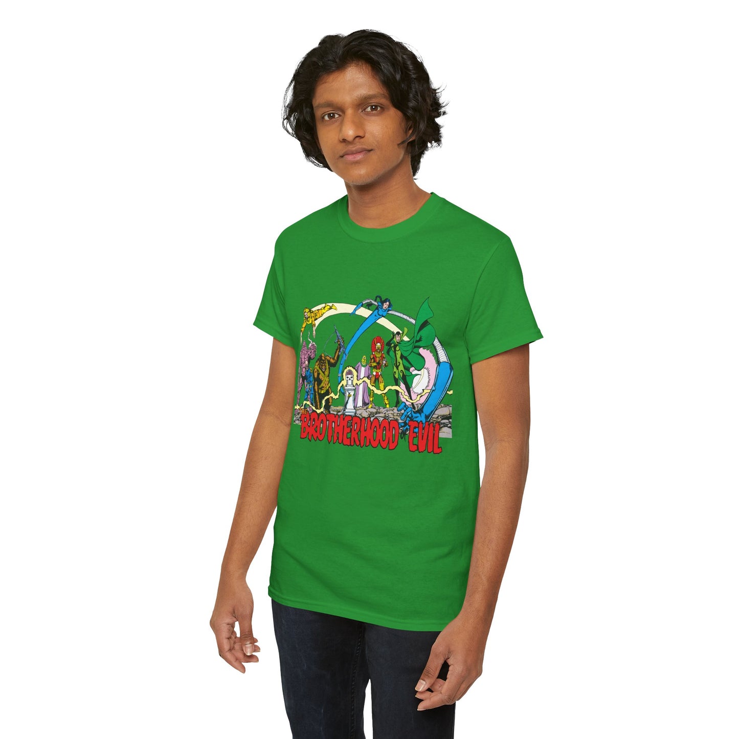 Brotherhood of Evil T-Shirt - George Perez Art - New Teen Titans, Doom Patrol - DC Comics - Madame Rouge, Phobia