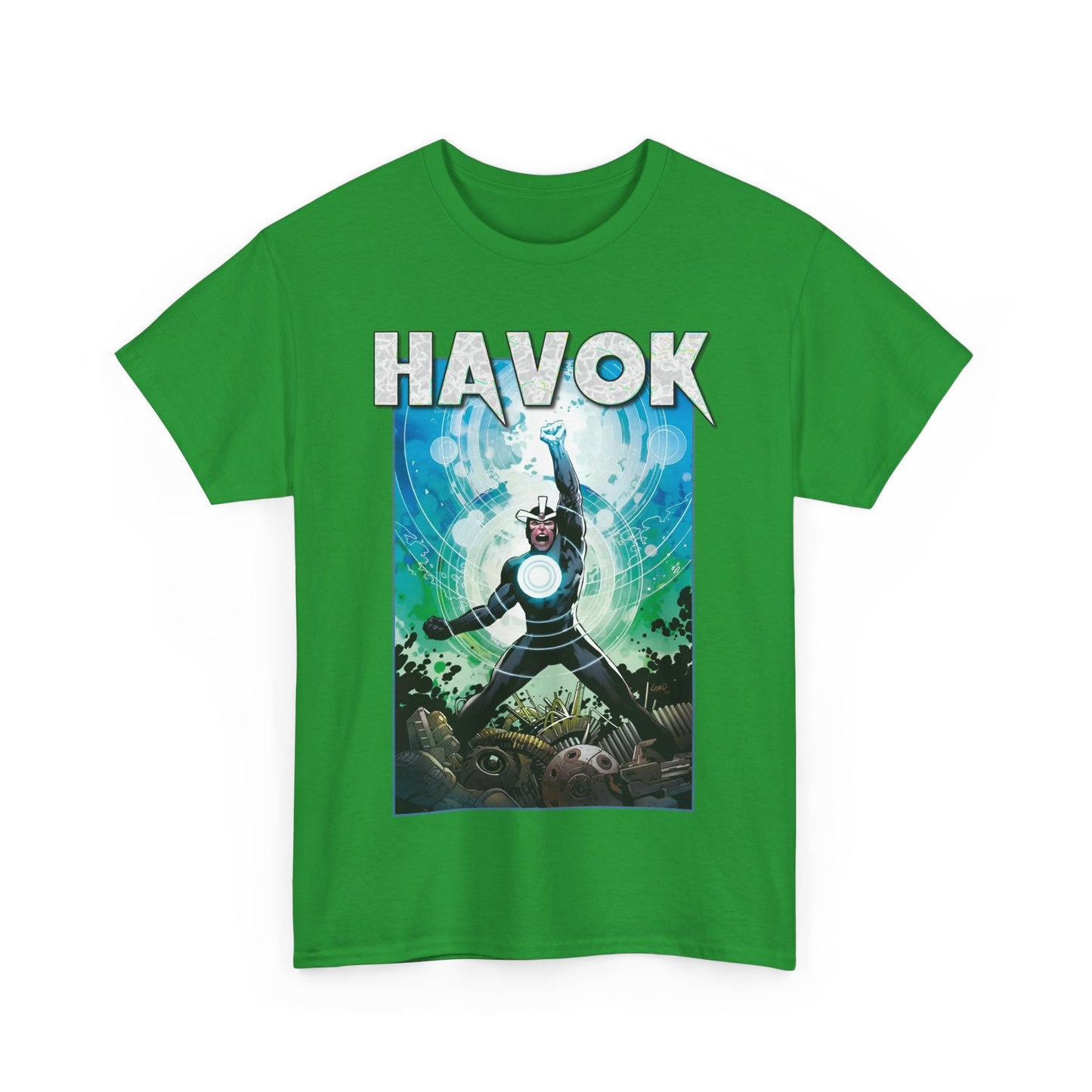 Havok T-Shirt - Greg Land Art - Alex Summers - X-Men, X-Factor Member & Leader - Mutant Hero - Brother to Scott Summers, Cyclops - Marvel Comics