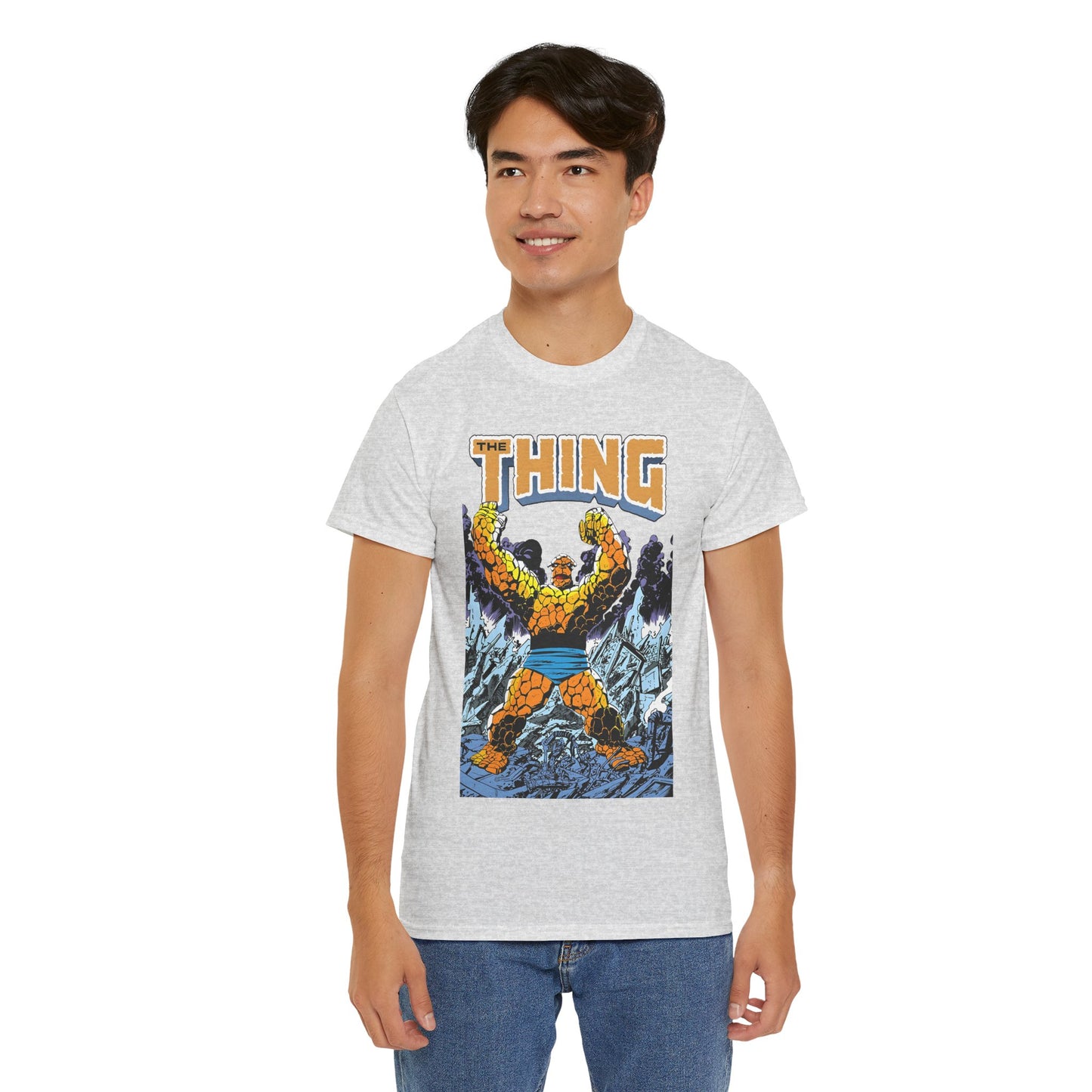 The Thing T-Shirt - John Byrne Art - Fantastic Four - Marvel Comics - Ben Grimm