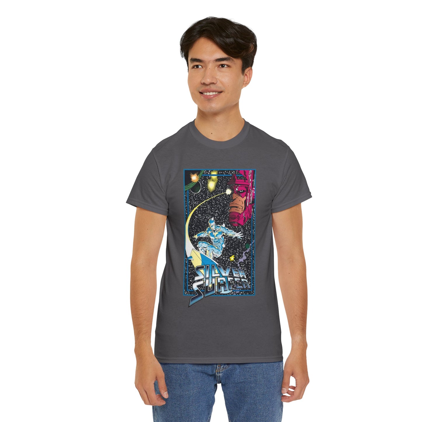 Silver Surfer T-Shirt - Ron Lim Art - Herald of Galactus - Norrin Radd - Popular Marvel Comics Character