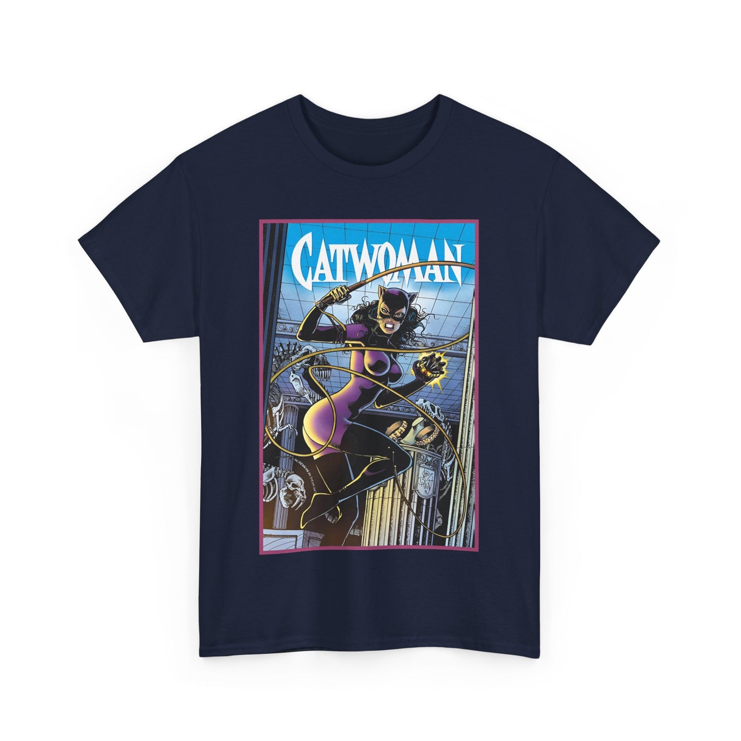 Catwoman T-Shirt - Jim Balent 1990s Art - Selina Kyle - Batman Character, Ally - Gotham City - DC Comics