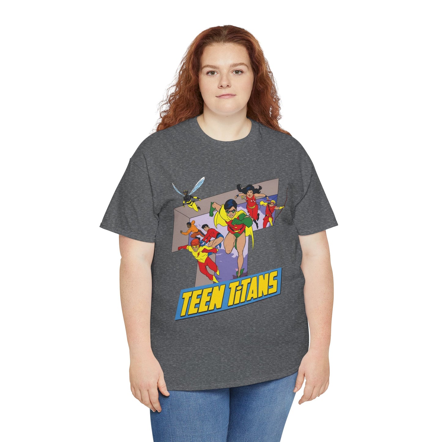 Teen Titans T-Shirt - Robin, Wonder Girl, Kid Flash, Speedy, Bumblebee, Mal, Aqualad - DC Comics
