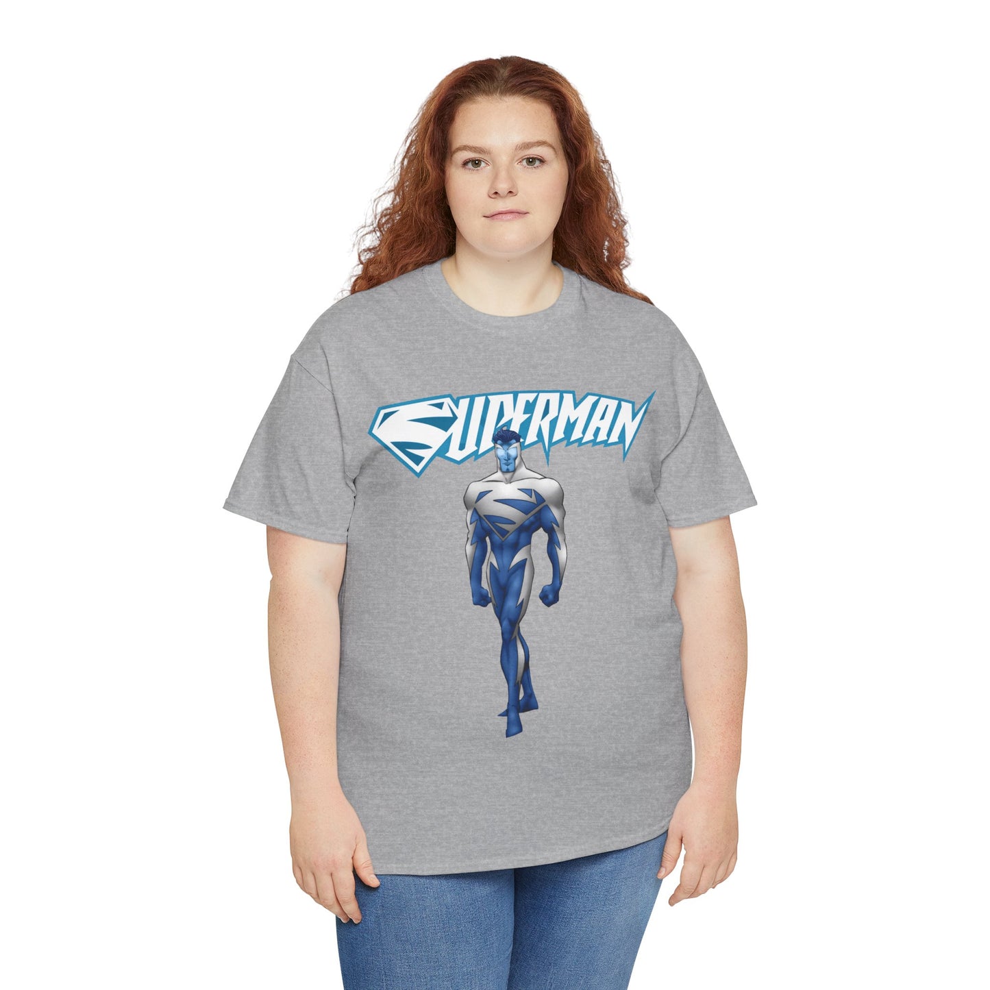 Superman T-Shirt - Clark Kent - Man of Steel - DC Comics - Electric Superman 1990s Storyline