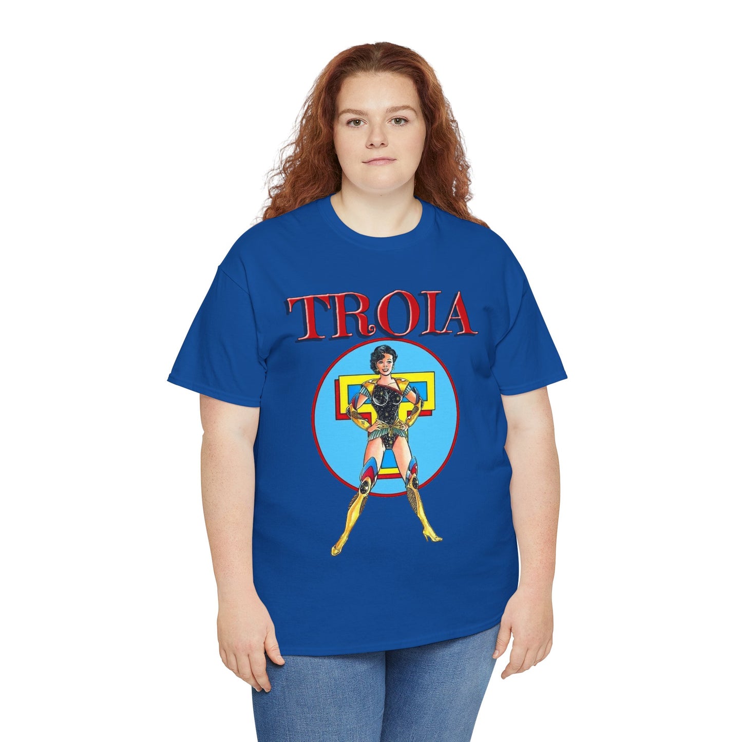 Troia T-Shirt - George Perez Art - New Teen Titans - Donna Troy - Wonder Girl - Greek God Connection - DC Comics