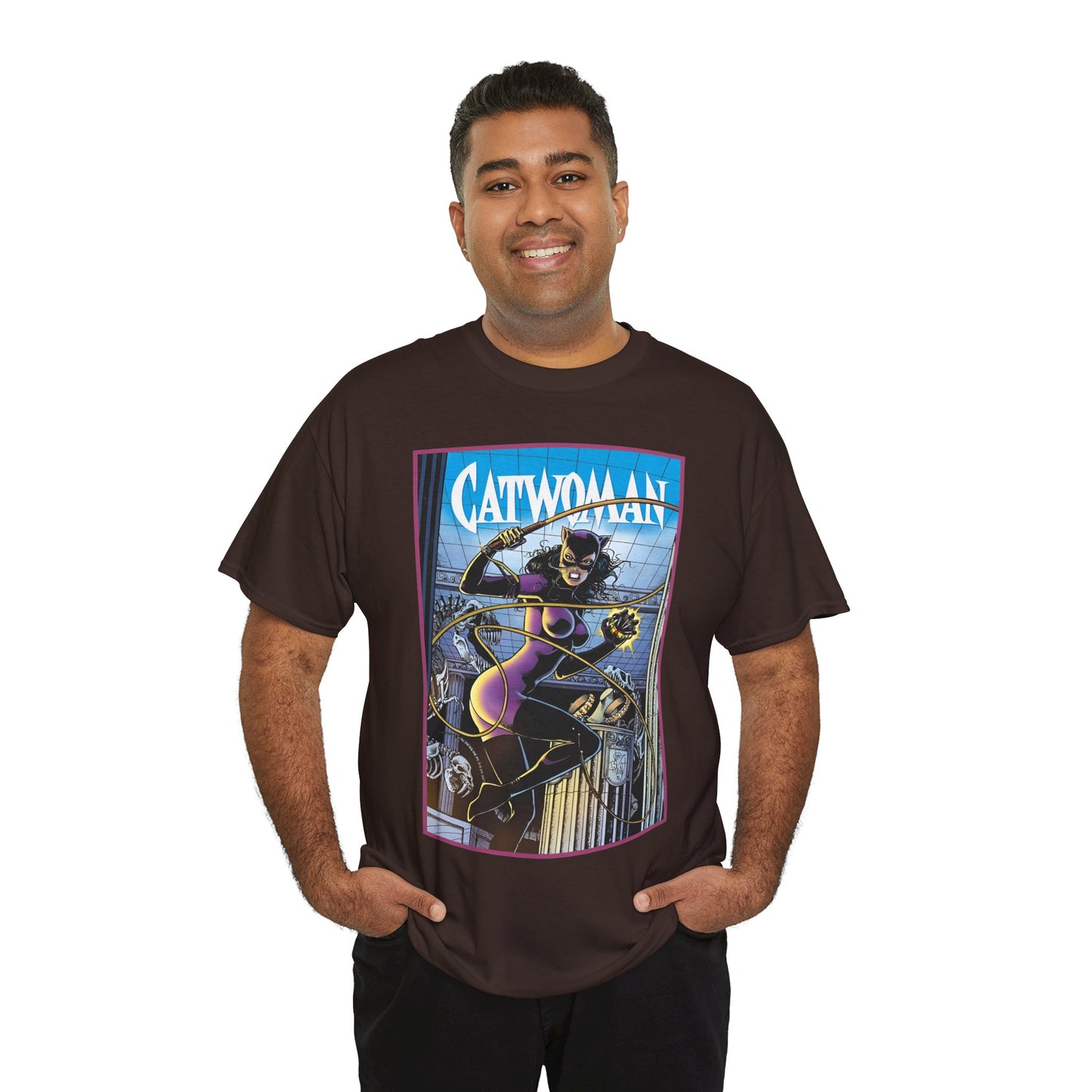 Catwoman T-Shirt - Jim Balent 1990s Art - Selina Kyle - Batman Character, Ally - Gotham City - DC Comics