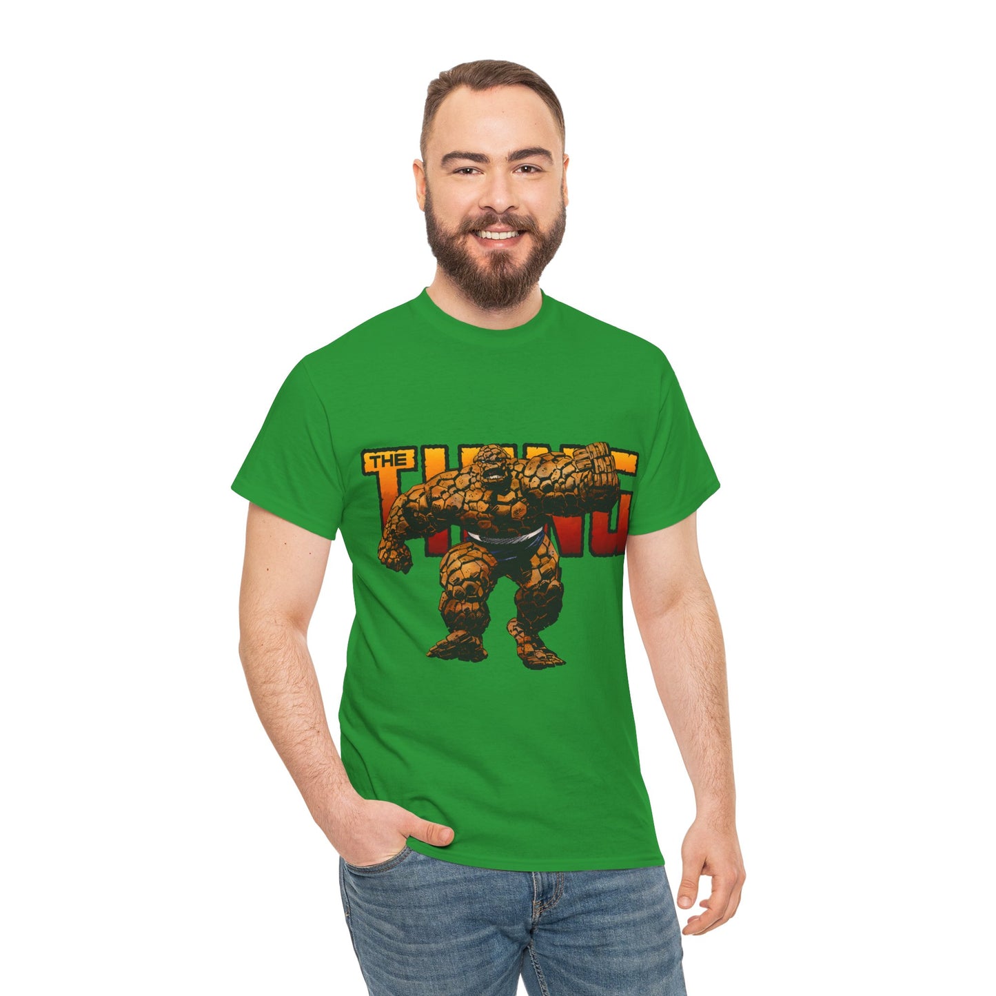 The Thing T-Shirt - Amazing John Byrne Art - Marvel Comics - Popular Fantastic Four Member - Ben Grimm