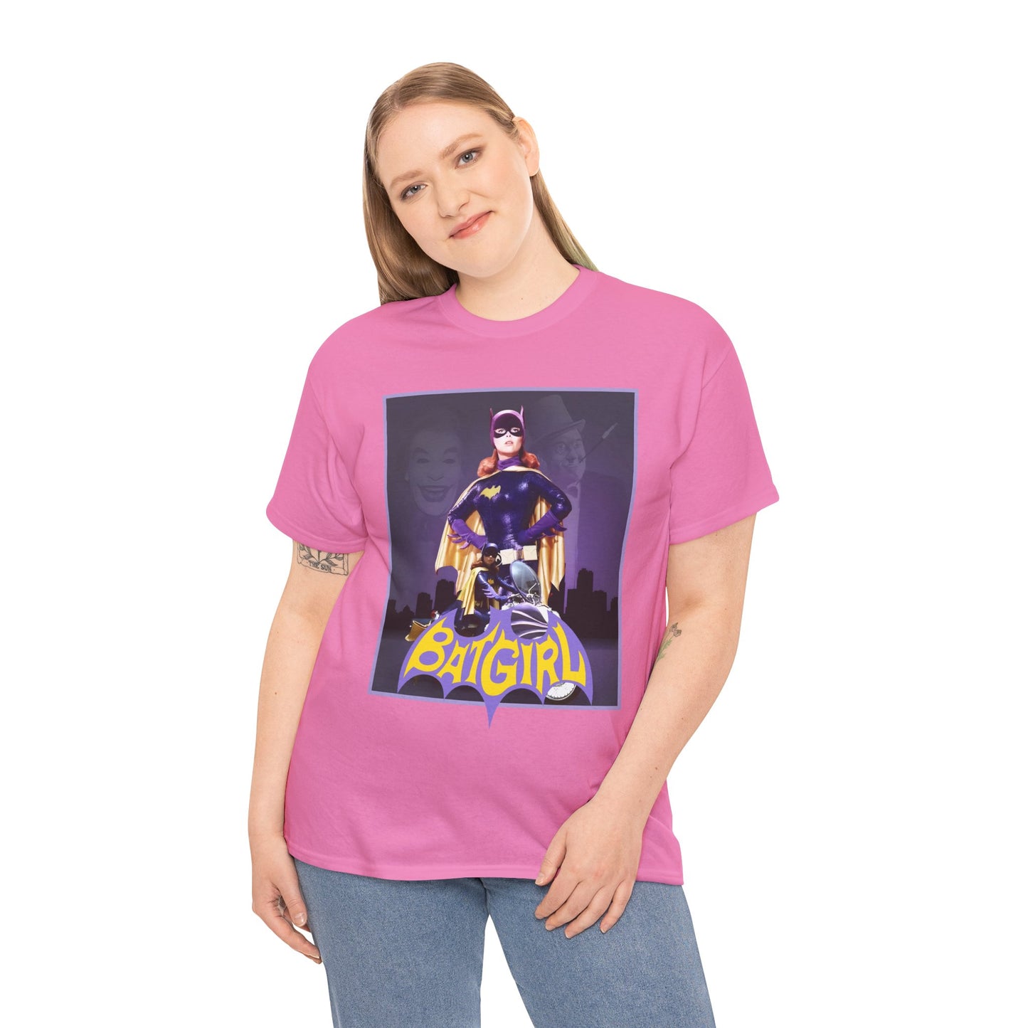 Batgirl T-Shirt - Yvonne Craig - Batman 1966 TV Series - Barbara Gordon, Daughter of Commissioner Gordon, Gotham City Hero