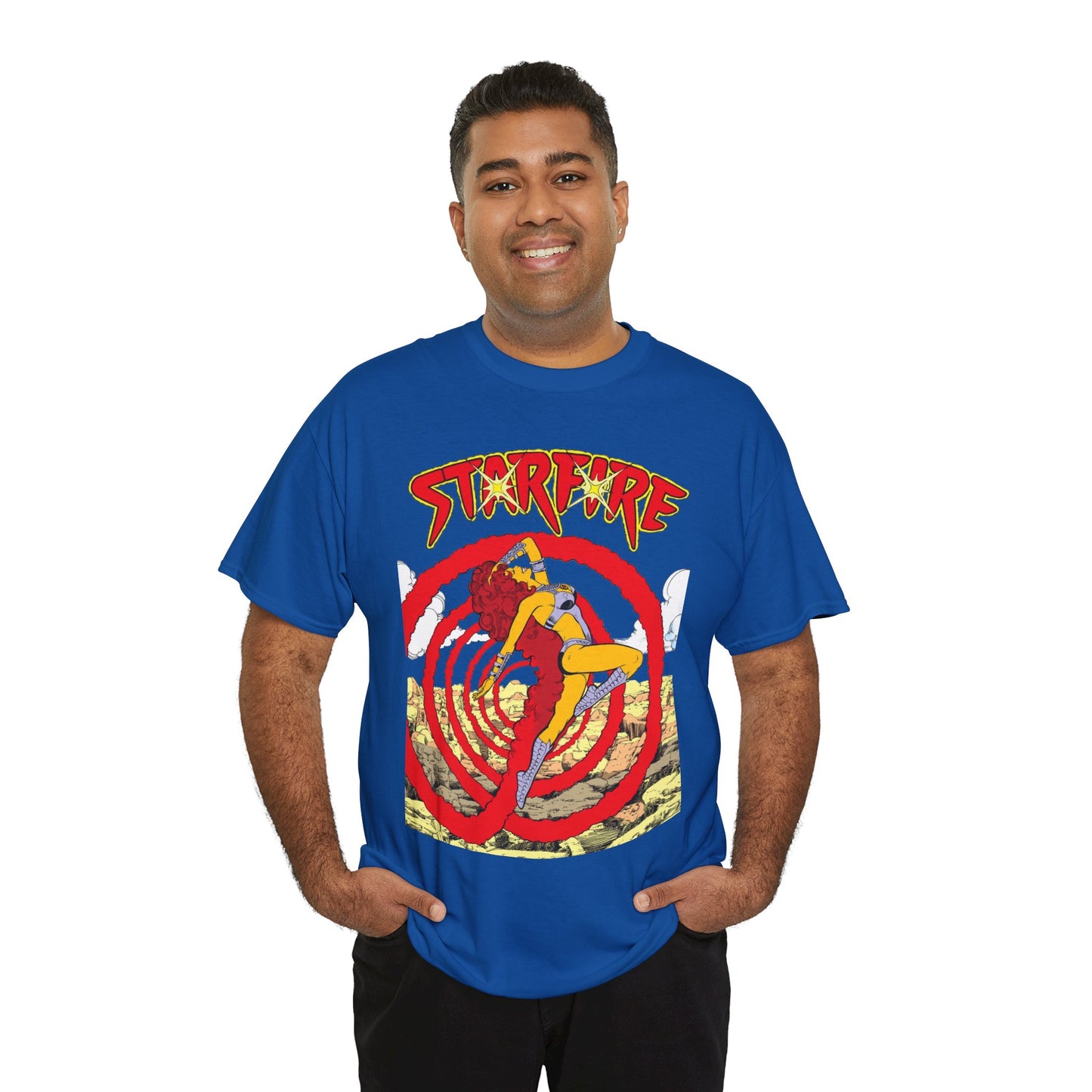 Starfire T-Shirt - George Perez Art - New Teen Titans Member - DC Comics - Koriand'r, Princess from Tamaran