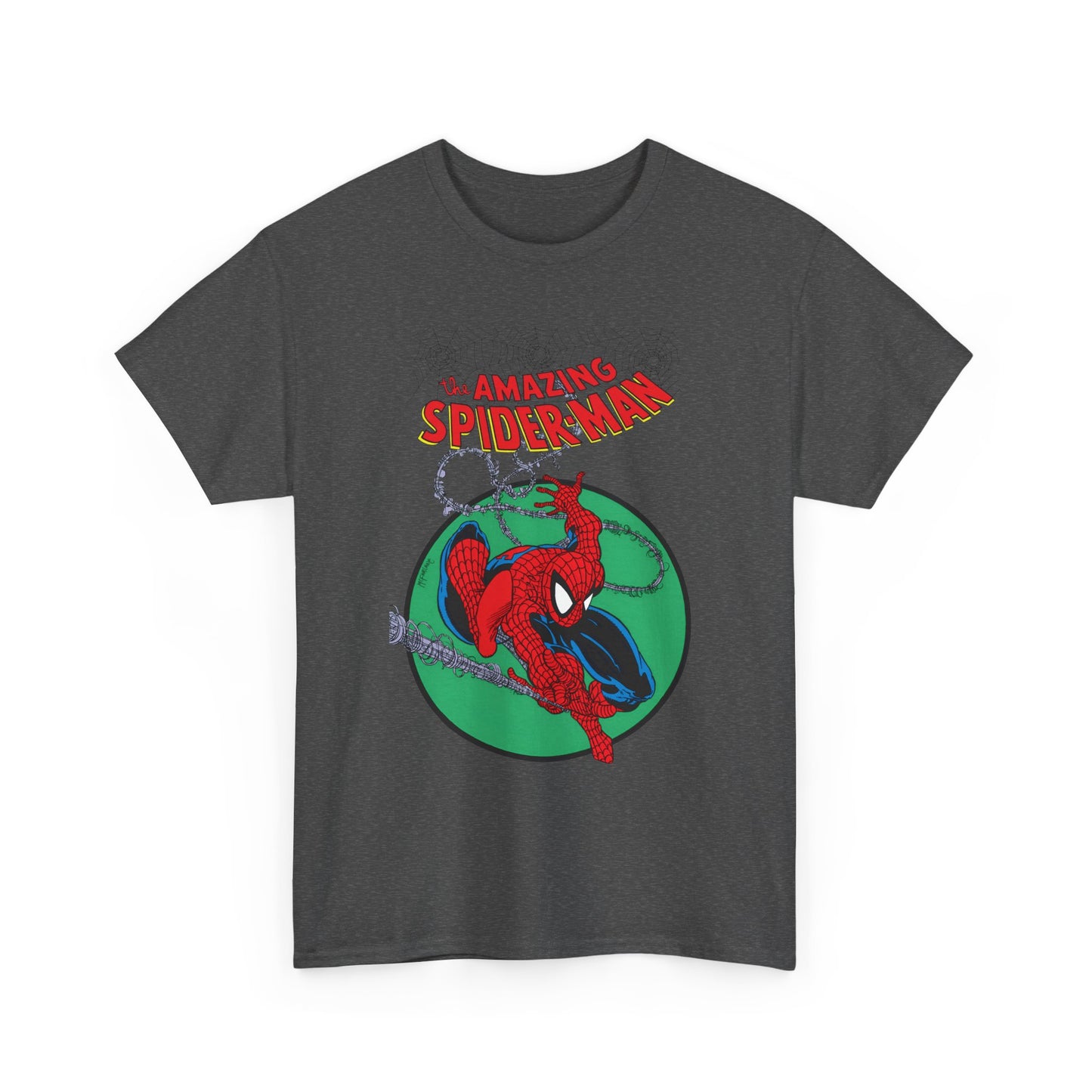 Amazing Spider-Man T-Shirt - Todd McFarlane Art - Cover to Issue #301 - Peter Parker, Web-Slinger - Marvel Comics