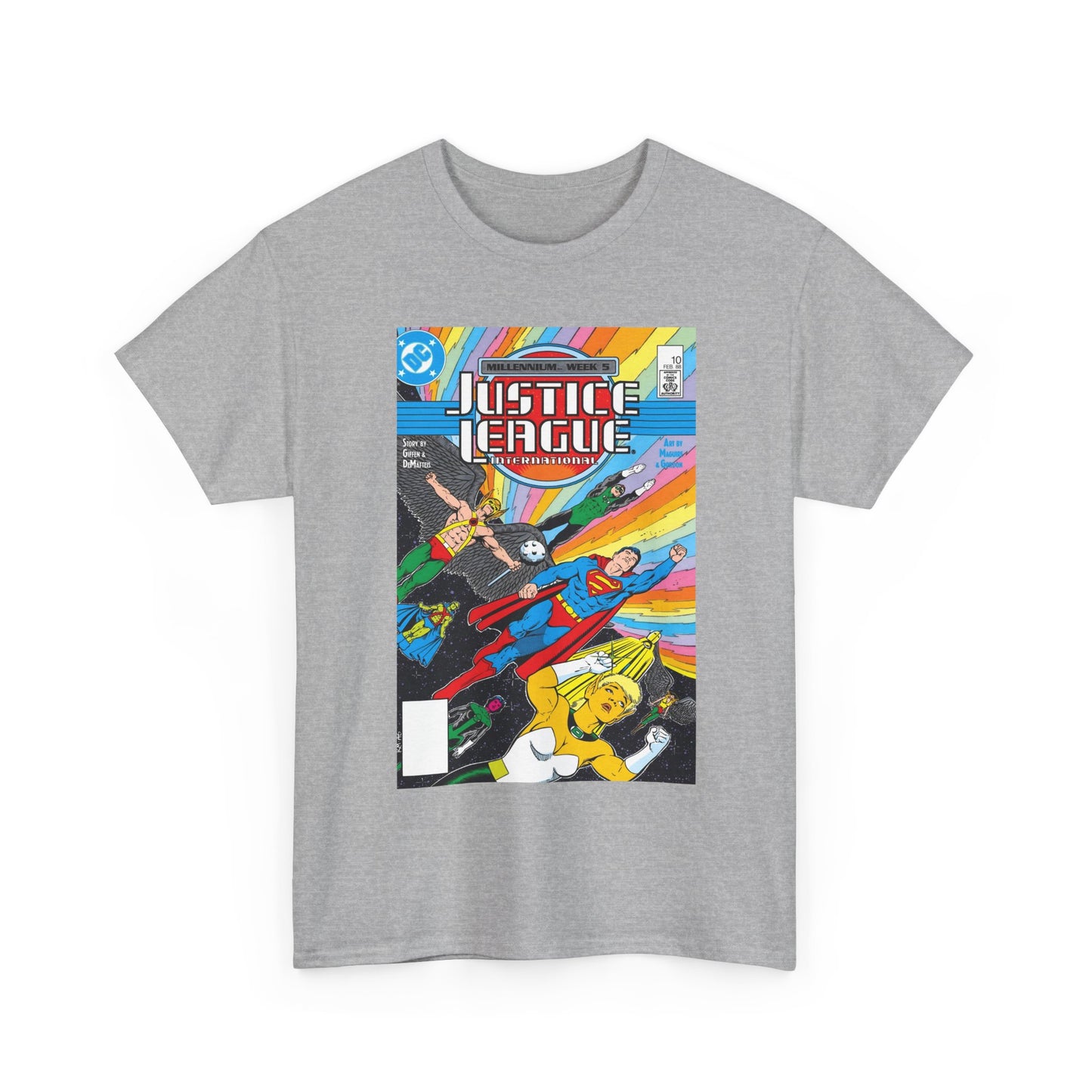 Justice League International T-Shirt - Kevin Maguire Art - DC Comics