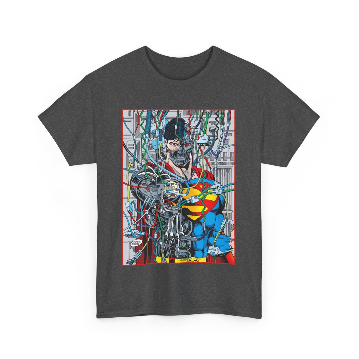 Cyborg Superman T-Shirt - DC Comics - Dan Jurgens Art - Reign of the Supermen - Popular 90s Story