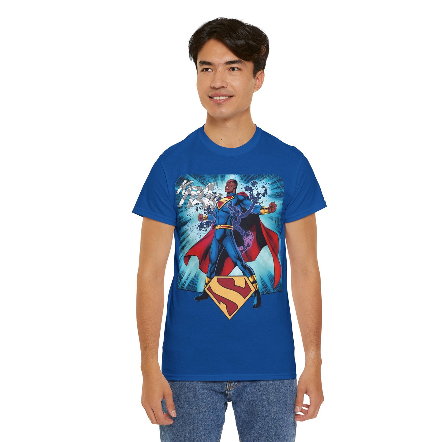 Superman Earth 23 T-Shirt - DC Comics - Calvin Ellis, Vathlo - Justice Incarnate - President