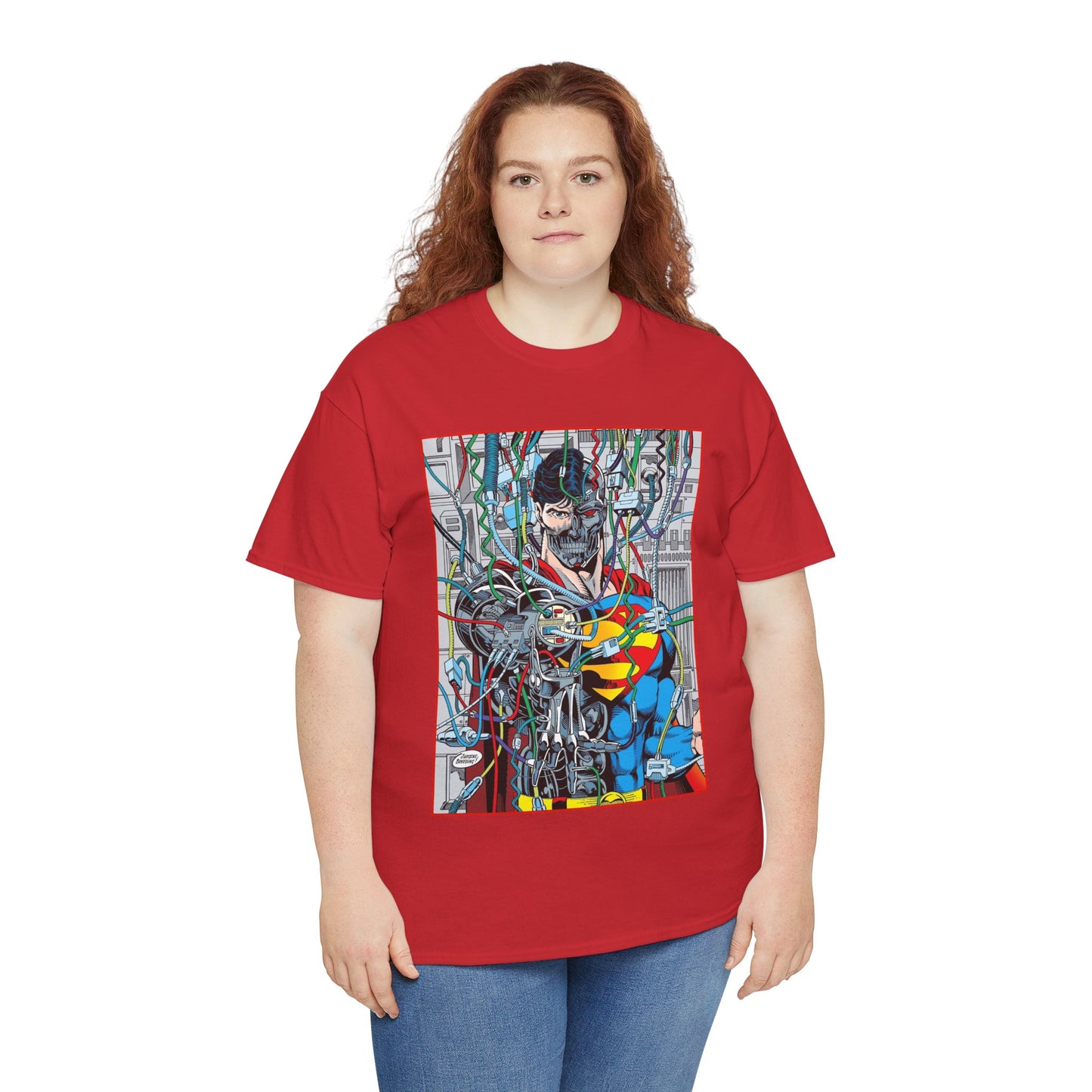 Cyborg Superman T-Shirt - DC Comics - Dan Jurgens Art - Reign of the Supermen - Popular 90s Story