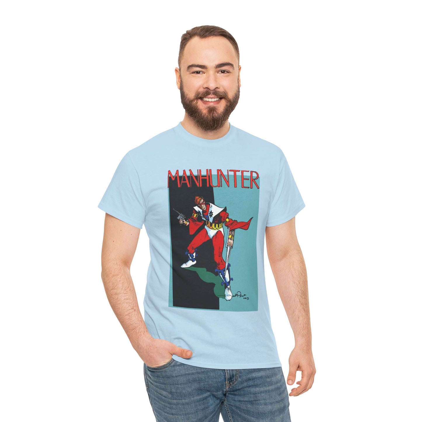 Manhunter T-Shirt - Walt Simonson Art - Detective Comics - Paul Kirk - DC Comics - Batman Connection