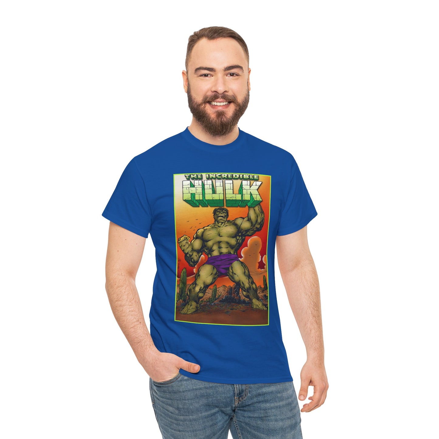 Incredible Hulk T-Shirt - John Byrne Art - Bruce Banner - Marvel Comics