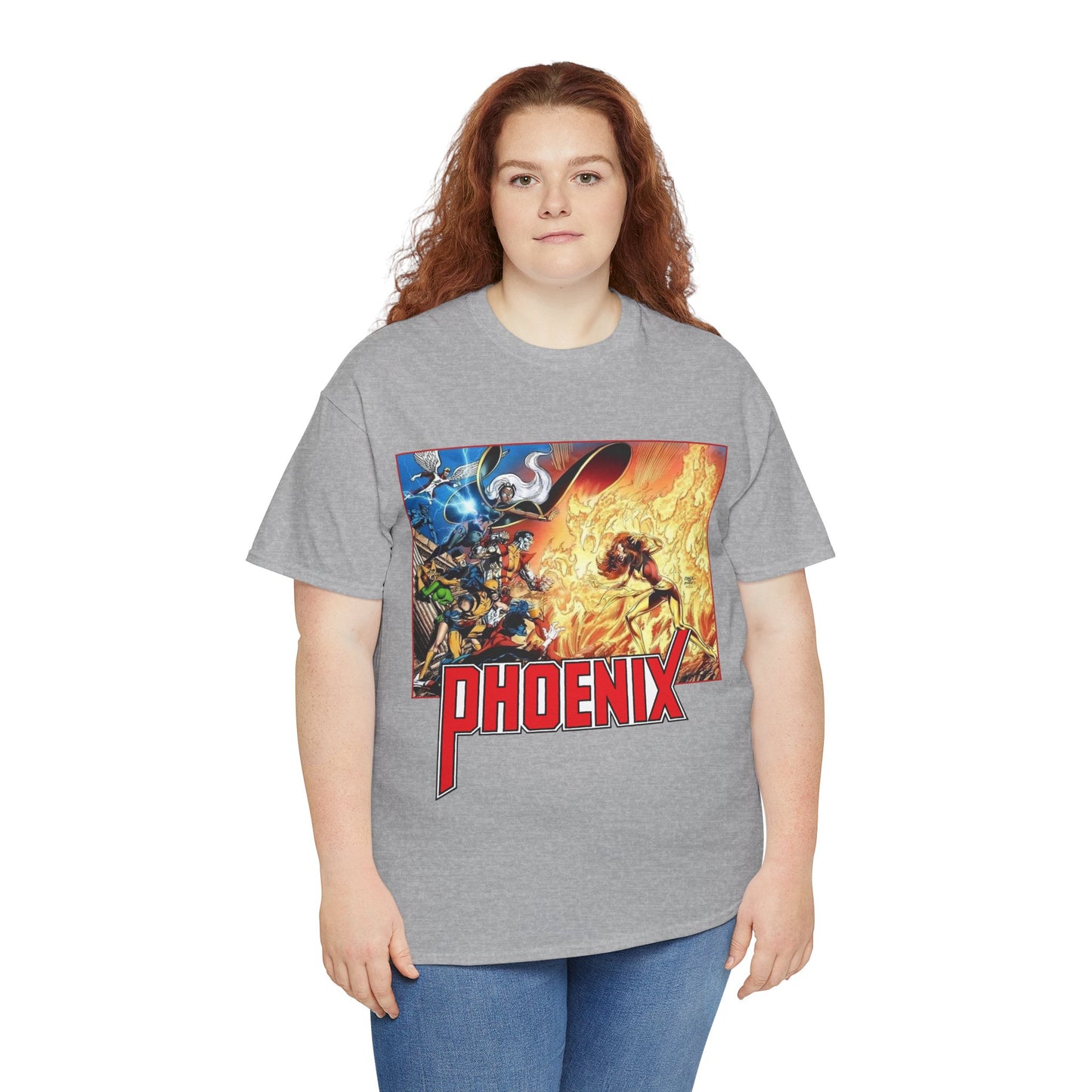 Phoenix T-Shirt - John Byrne Art - Untold X-Men Story - Jean Grey - Marvel Comics - Cyclops, Wolverine