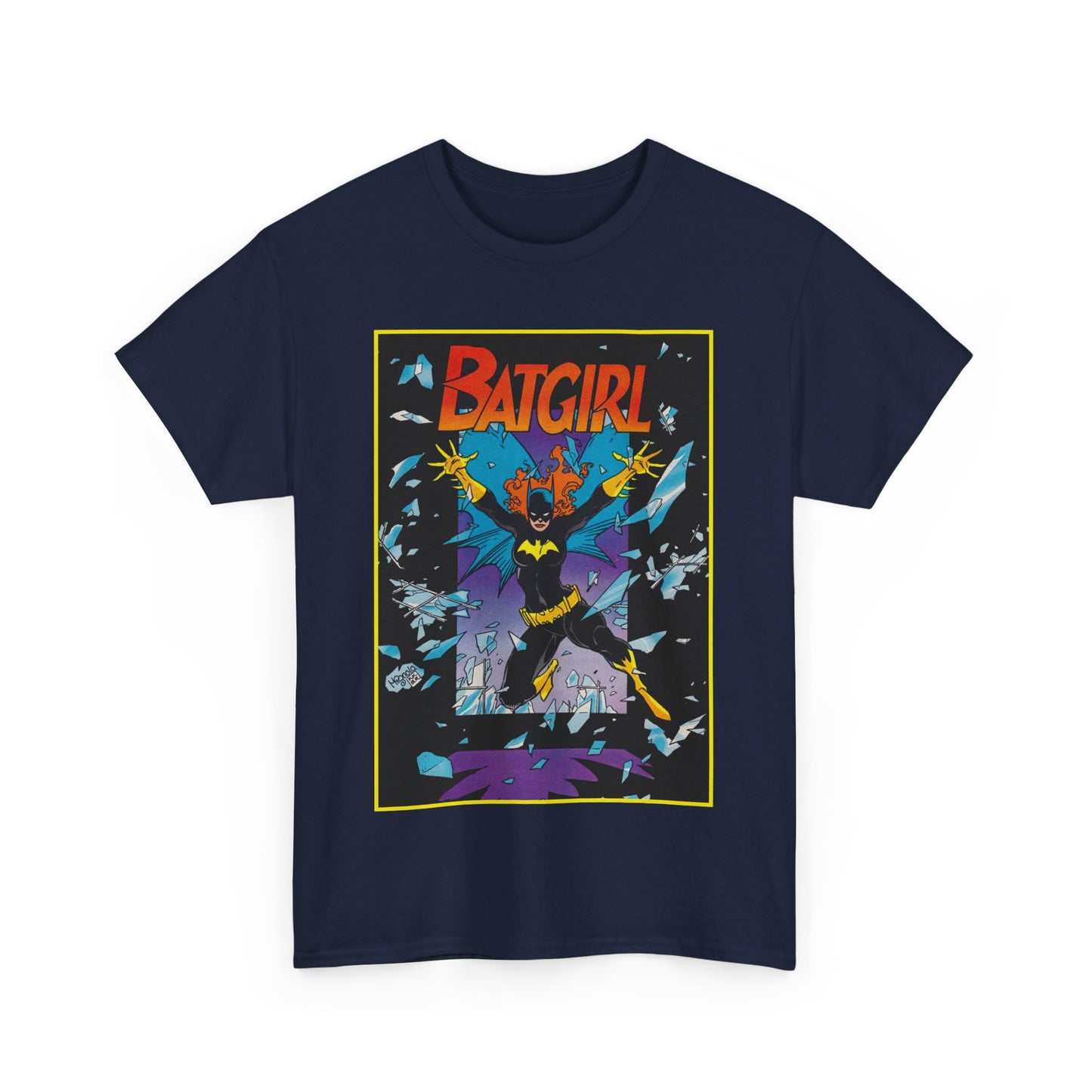 Batgirl T-Shirt - Mike Mignola Art - Barbara Gordon, Gotham City, Batfamily - DC Comics