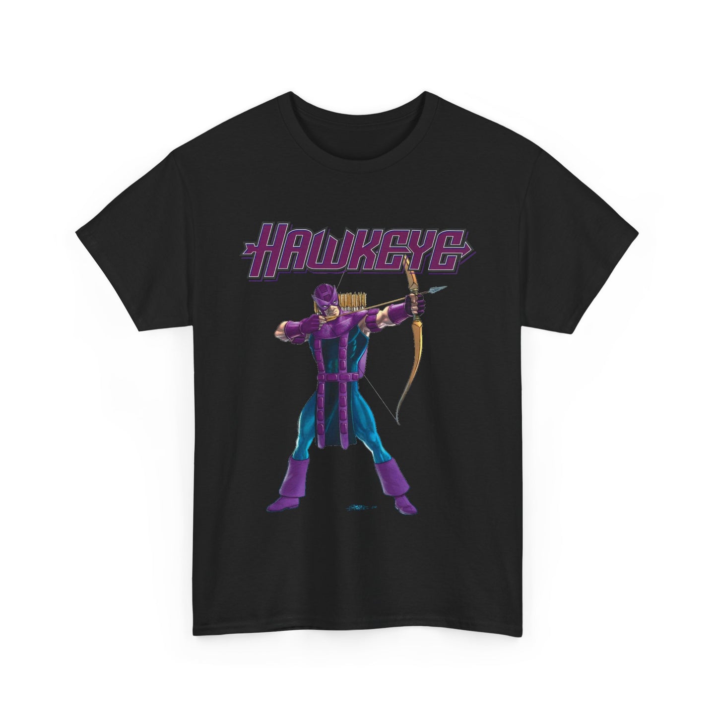 Hawkeye T-Shirt - George Perez Art - Avengers Member/Leader - Clint Barton - Popular Marvel Comics Character