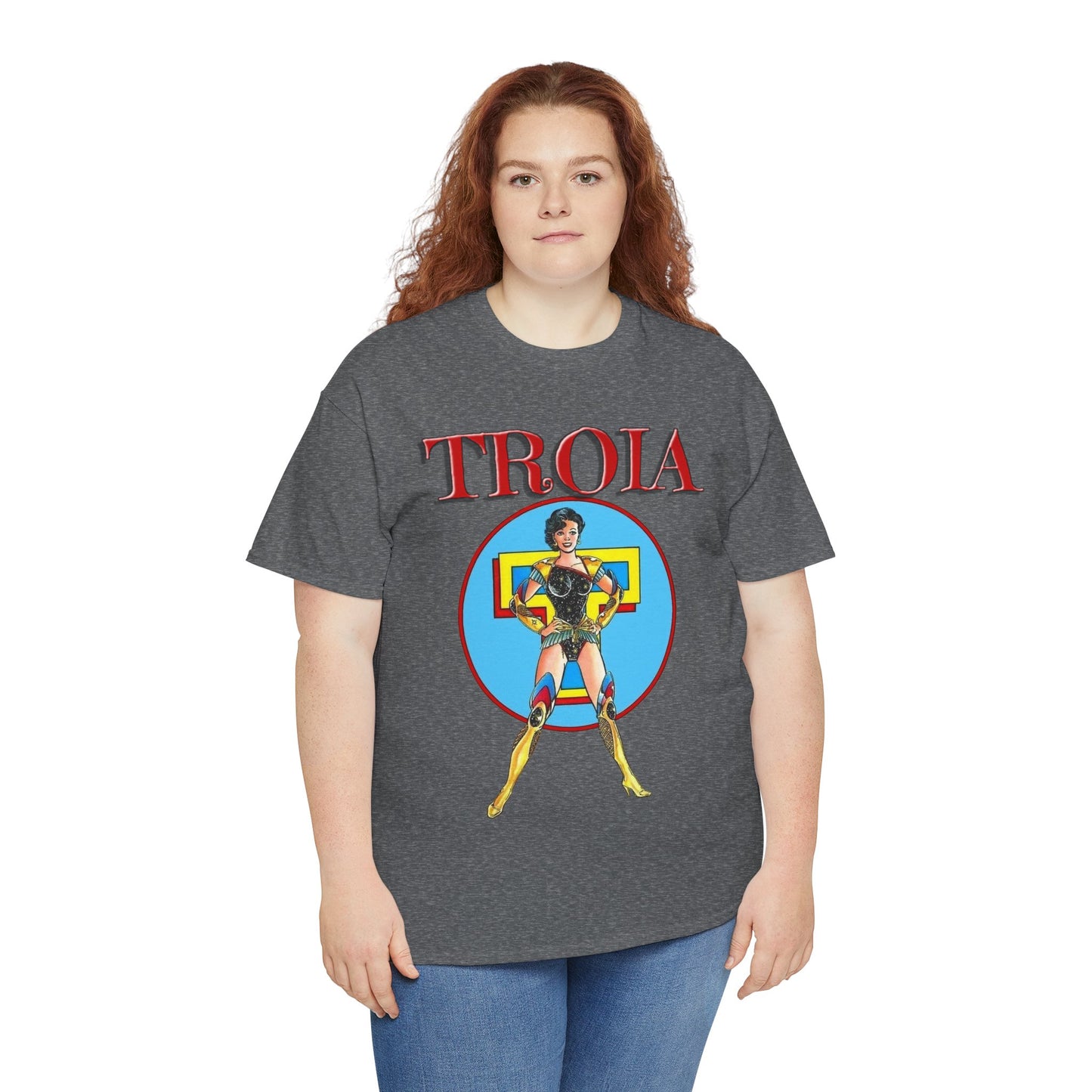 Troia T-Shirt - George Perez Art - New Teen Titans - Donna Troy - Wonder Girl - Greek God Connection - DC Comics