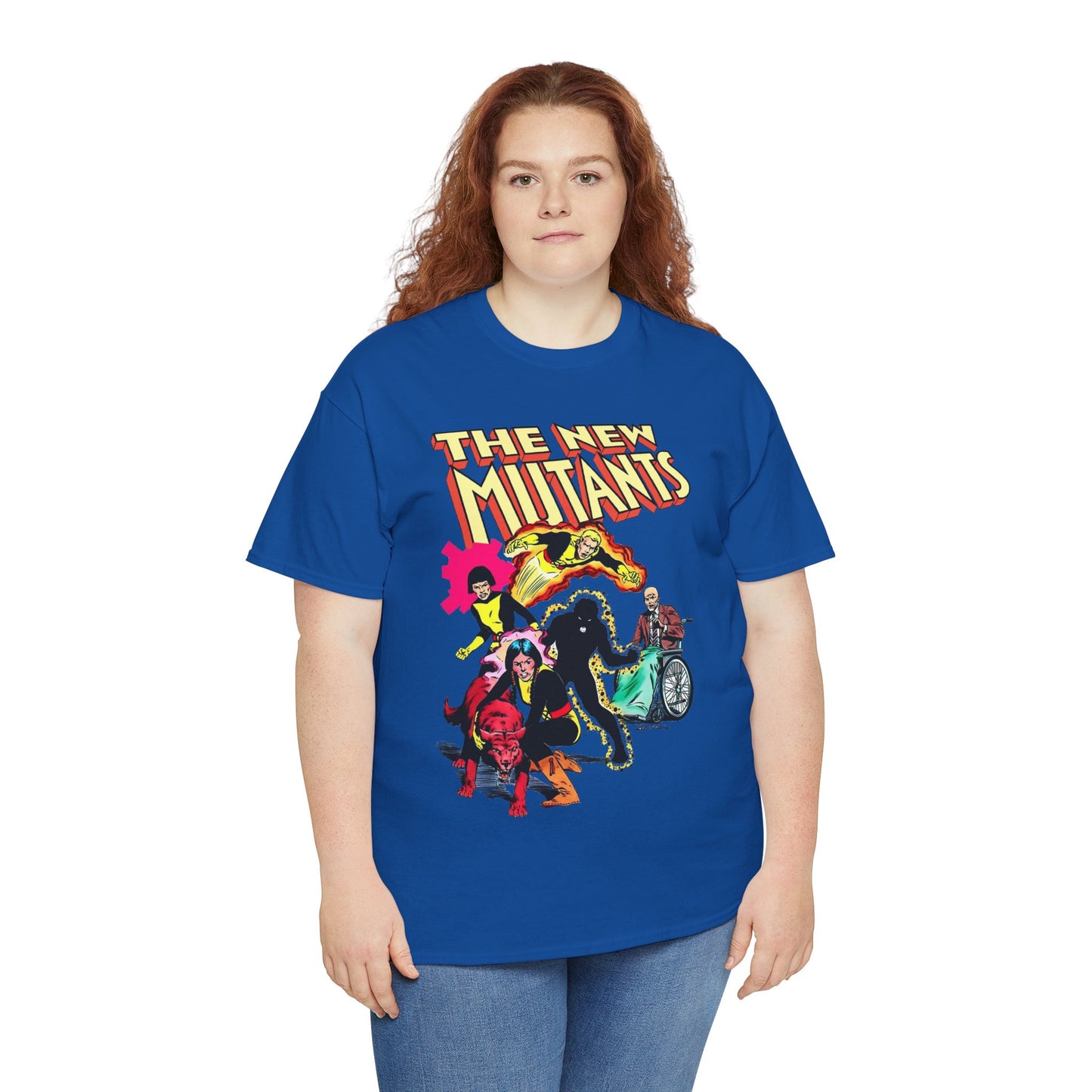 New Mutants T-Shirt - Sunspot, Cannonball, Mirage, Karma, Danni Moonstar - X-Men Characters - Marvel Comics - Mutant Students - Professor X