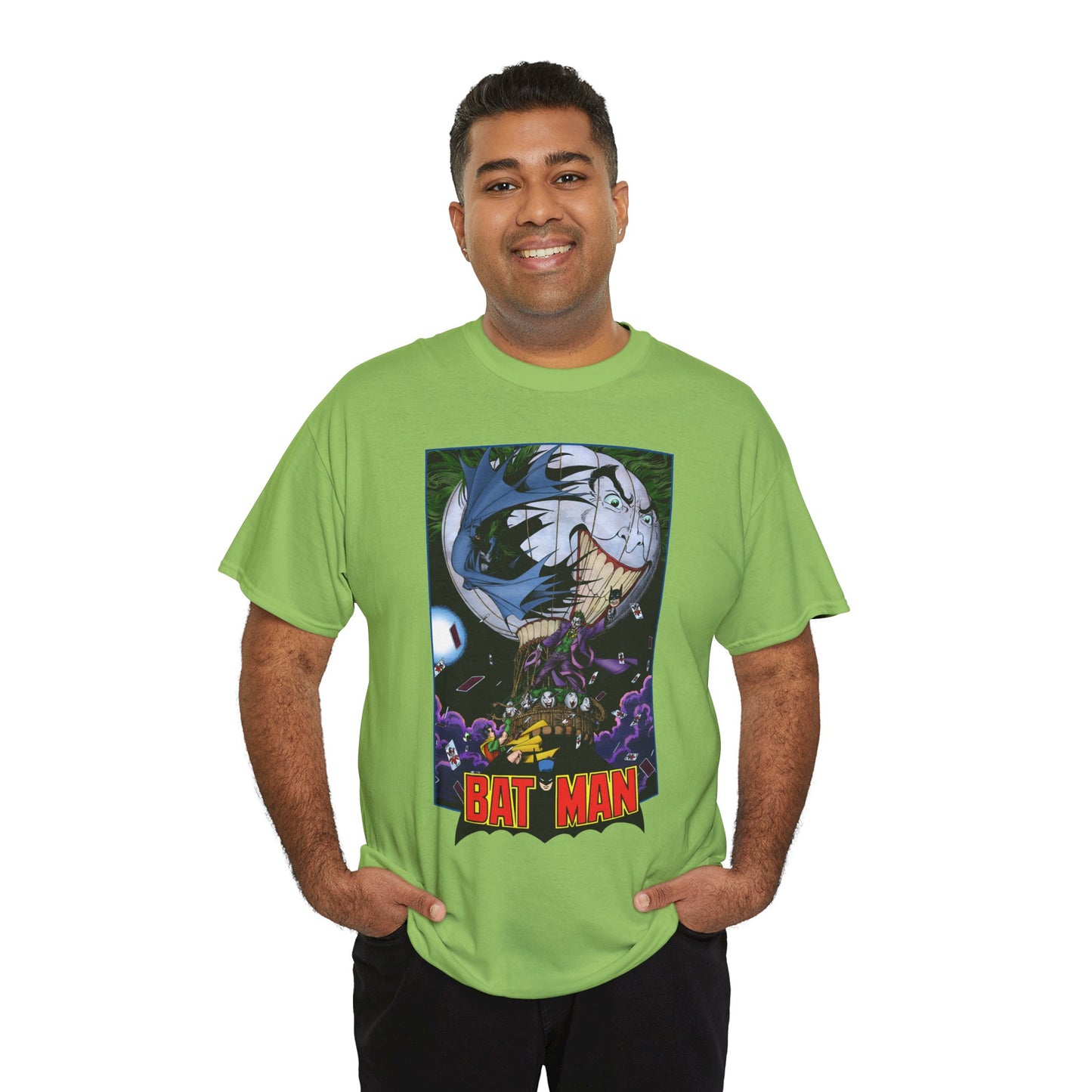 Batman T-Shirt - George Perez Art - From The Portfolio - Joker & Robin - DC Comics