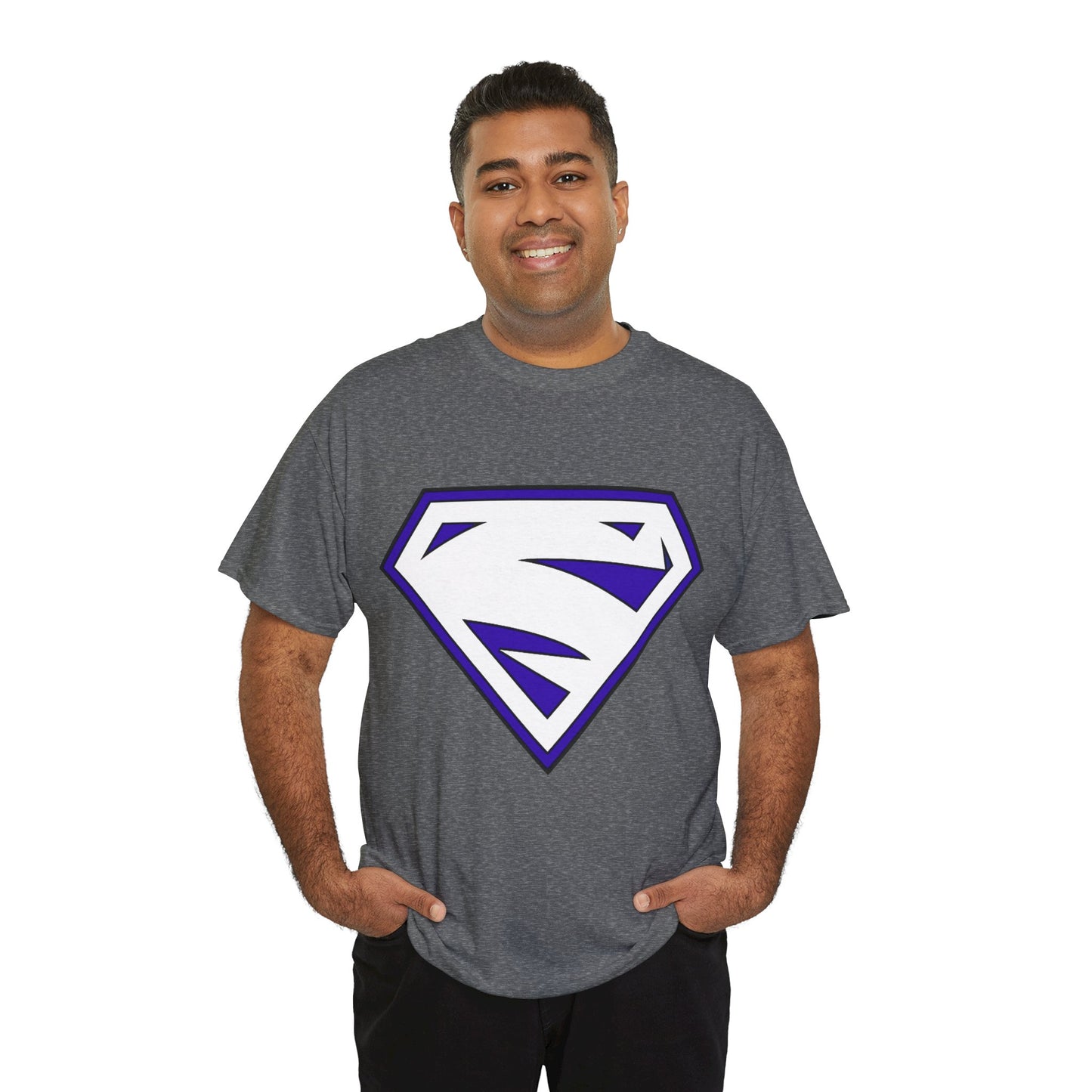 Electric Superman Logo T-Shirt - Clark Kent - Man of Steel - DC Comics - 1990s Storyline