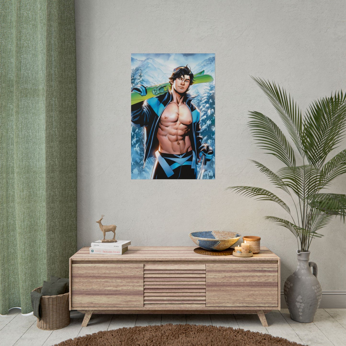 Nightwing Rolled Poster - Travis Moore Art - Sweater Weather - DC Comics - Multiple Sizes Up to 24"x36"