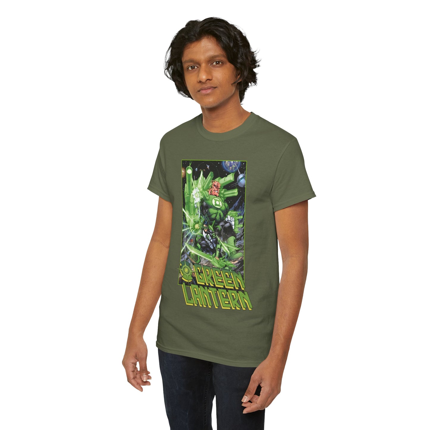 Green Lantern T-Shirt - Kyle Rayner & Kilowog - DC Comics - Green Lantern Corps
