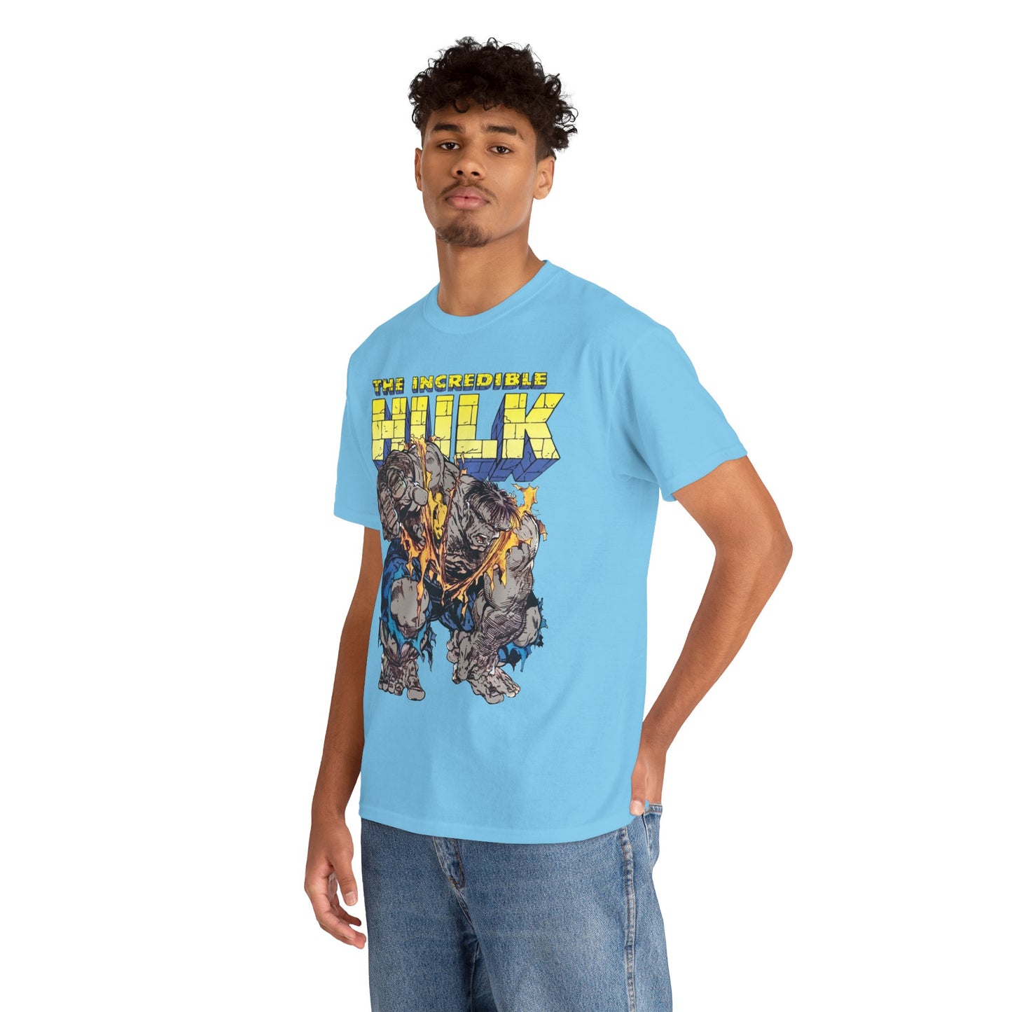 Incredible Hulk T-Shirt - Todd McFarlane Art - Marvel Comics - Grey Hulk, Bruce Banner