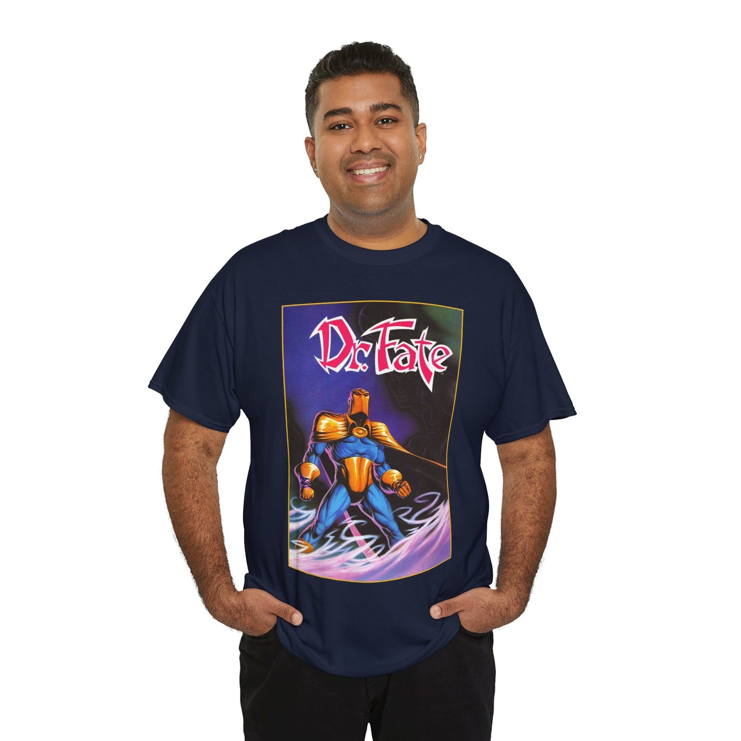Dr Fate T-Shirt - Shawn McManus Art - Kent Nelson, Nabu - JSA, JLI Member - Lords of Order - DC Comics