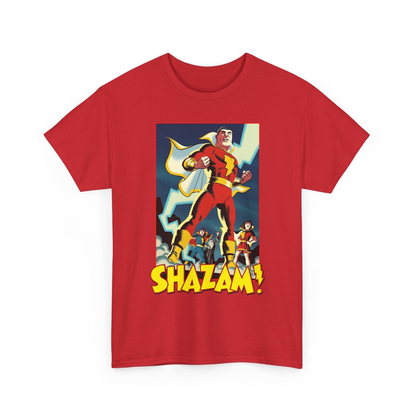 Shazam T-Shirt - Michael Cho Art - Marvel Family - Mary Marvel, Captain Marvel Jr - DC Comics