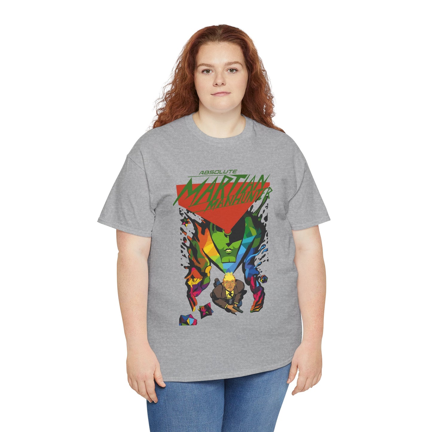 Absolute Martian Manhunter T-Shirt - Javier Rodríguez Art - DC Comics All-In - John Jones, FBI Agent - Deniz Camp Series