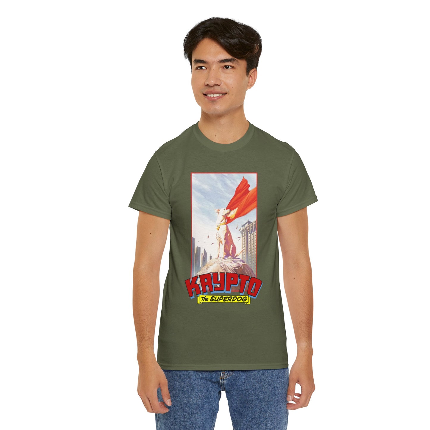 Krypto the Superdog T-Shirt - Superman's Pet - James Gunn 2025 Movie Appearance - Krypton, Metropolis