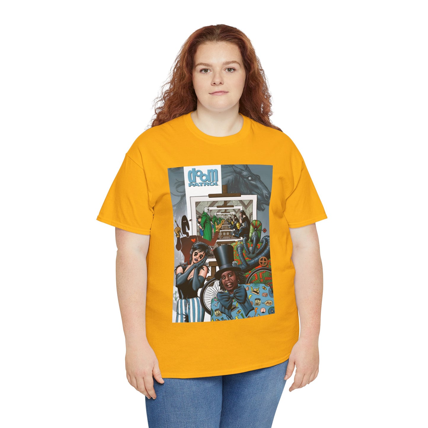 Doom Patrol T-Shirt - Brian Bolland Art - Grant Morrison Story - DC Comics/Vertigo Comics