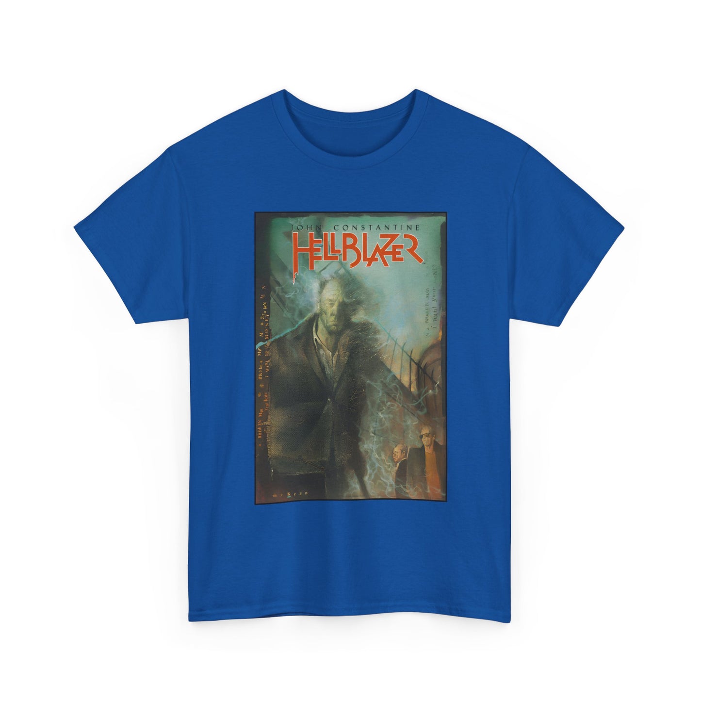 John Constantine Hellblazer T-Shirt - Dave McKean Art - #19 Cover - DC Comics, Vertigo Comics