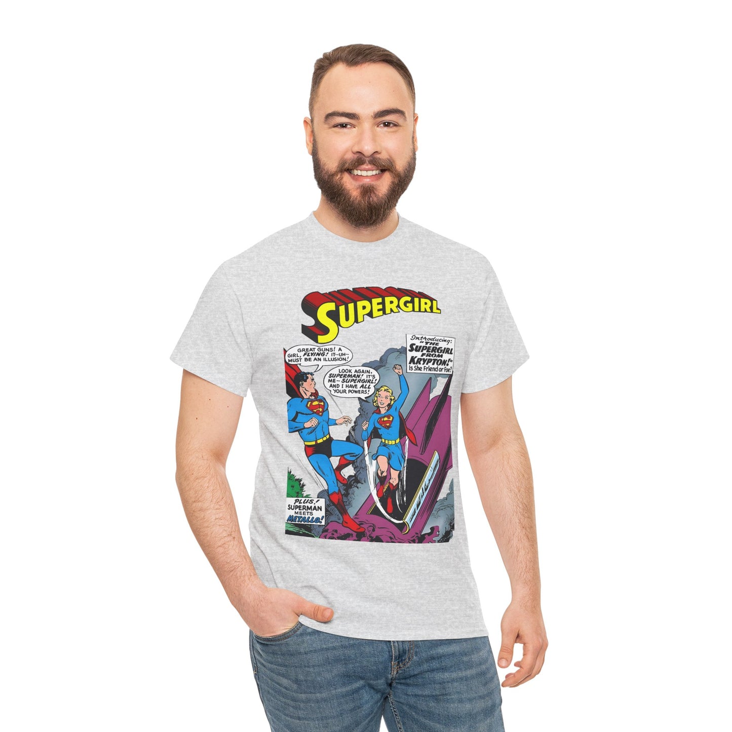Supergirl T-Shirt - Action Comics #252 - 1st Appearance of Supergirl Cover Art - Kara from Kandor - DC Comics